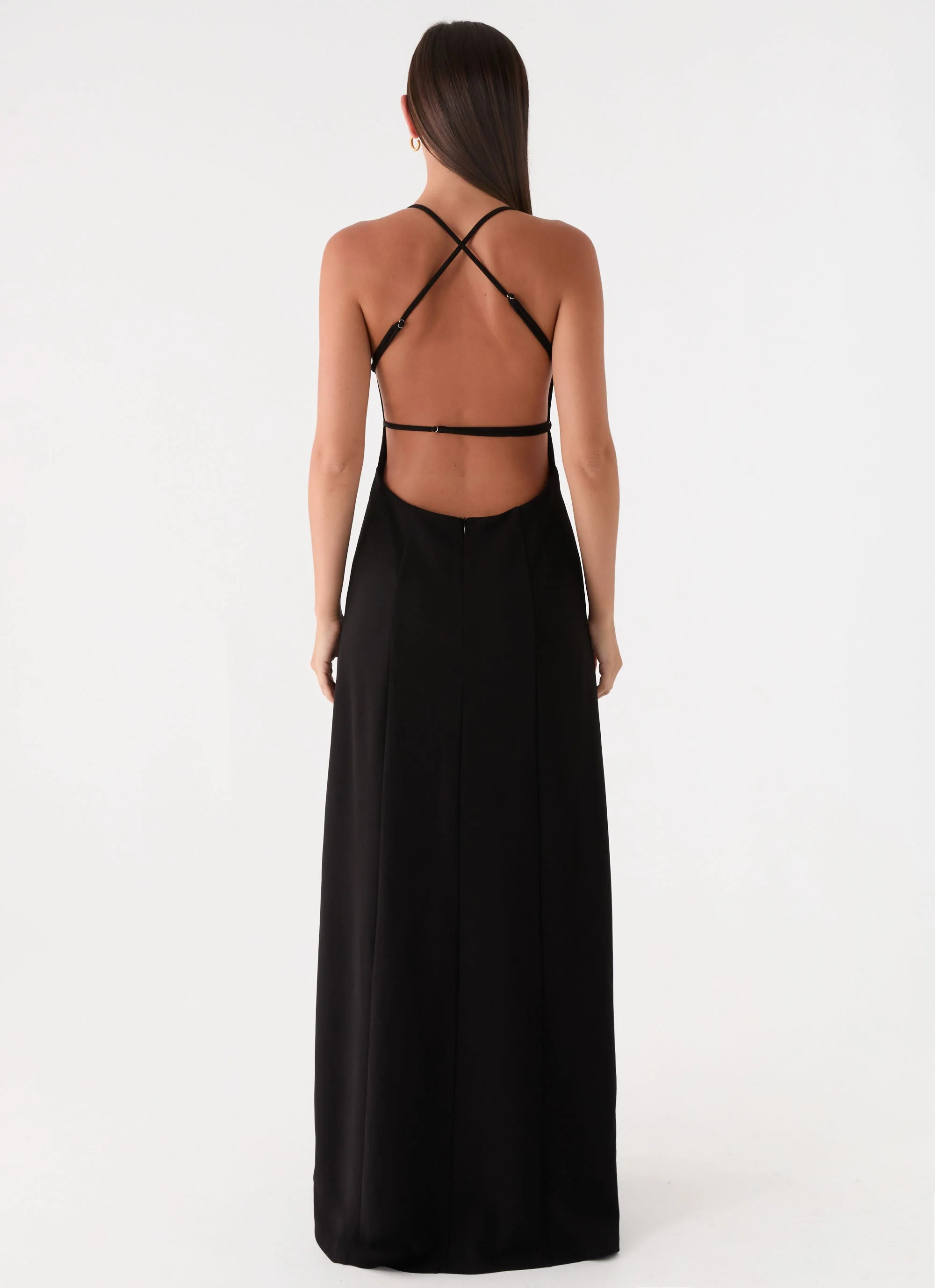 Russian Roulette Maxi Dress - Black - Image 3