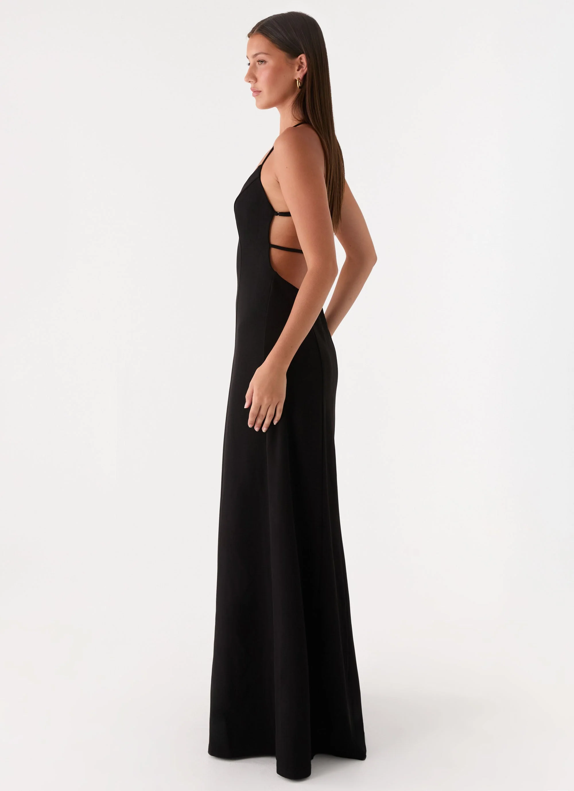 Russian Roulette Maxi Dress - Black - Image 4