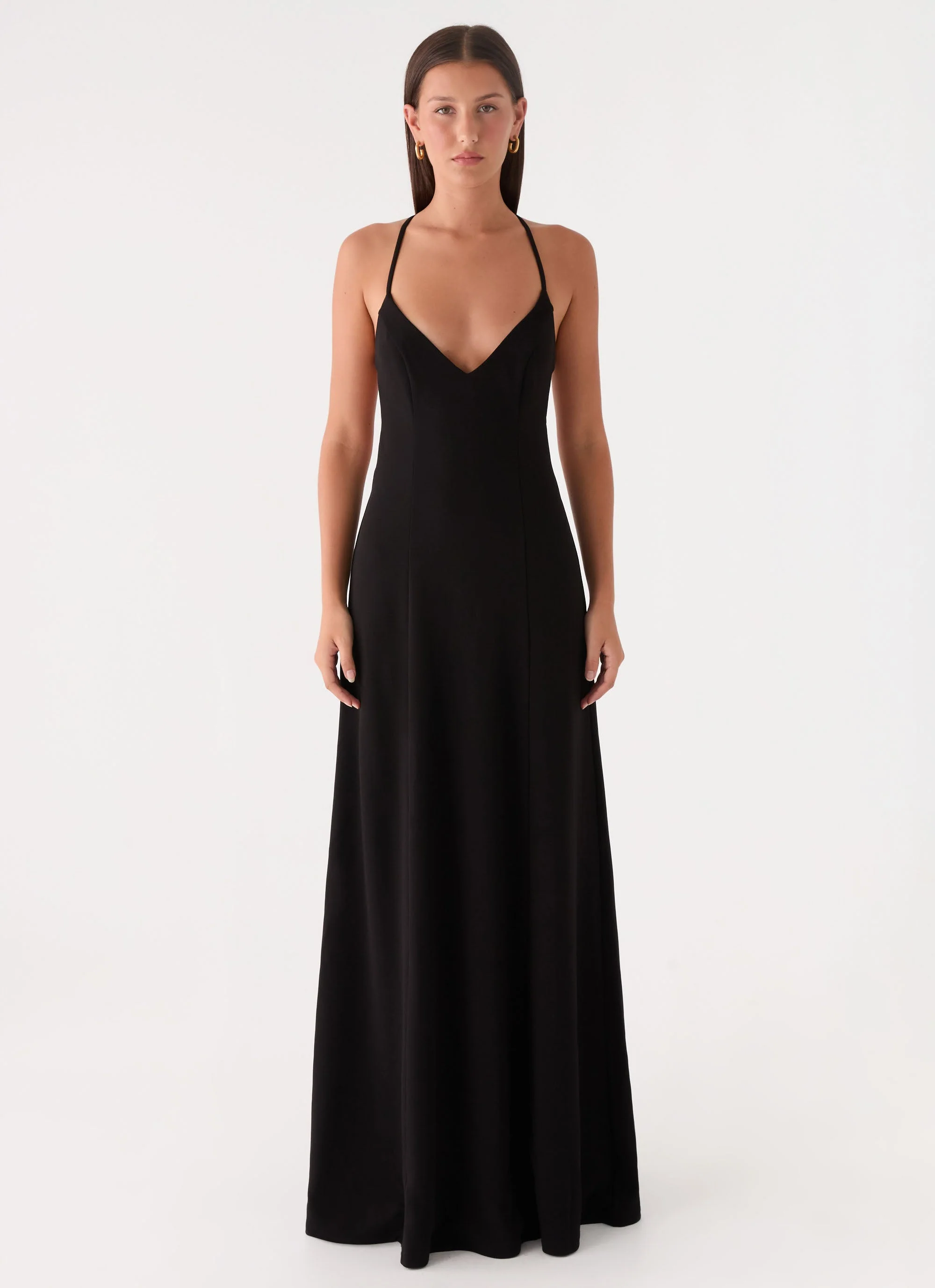 Russian Roulette Maxi Dress - Black - Image 5