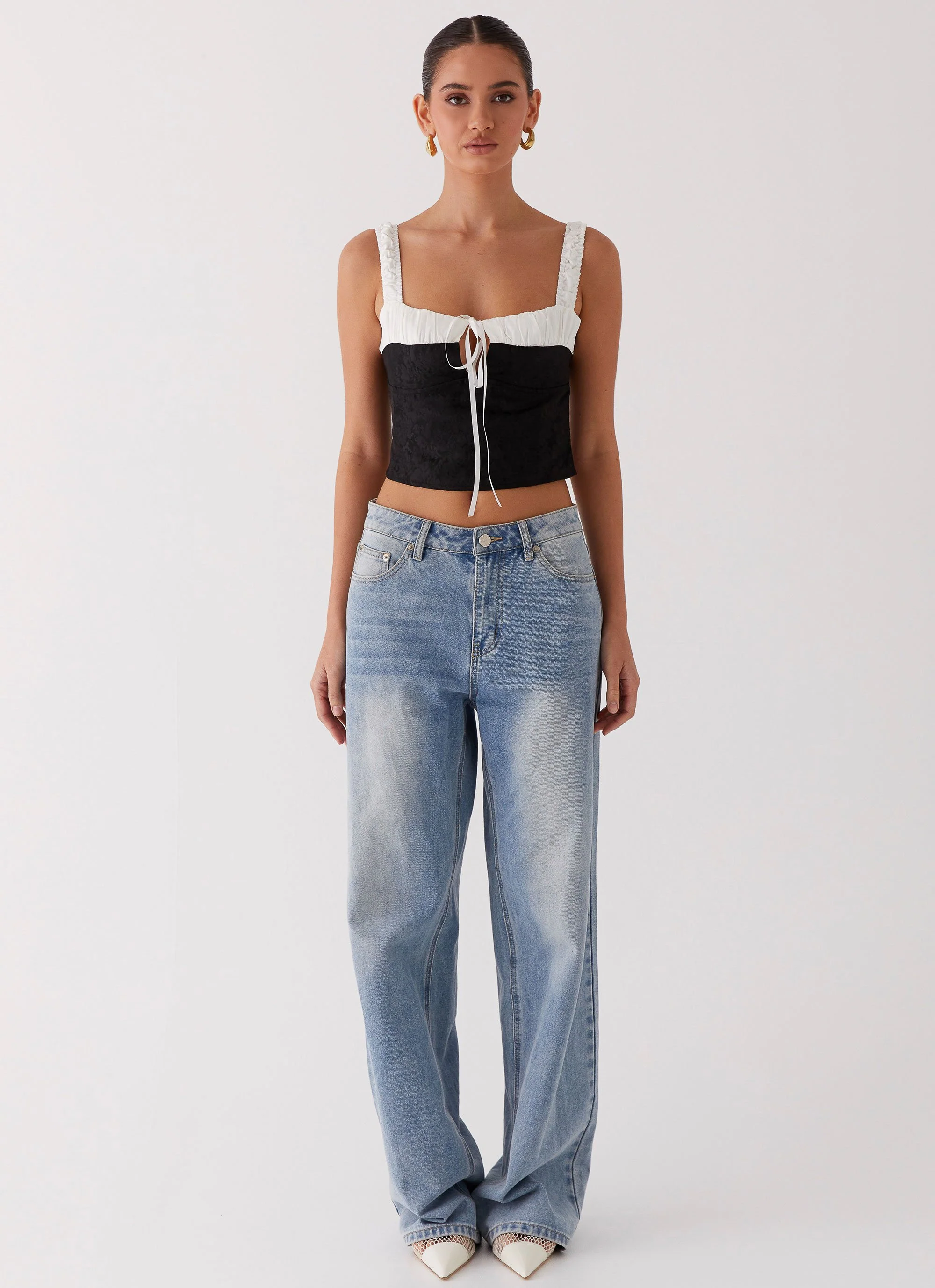 Ryder Bustier Top - Black - Image 4