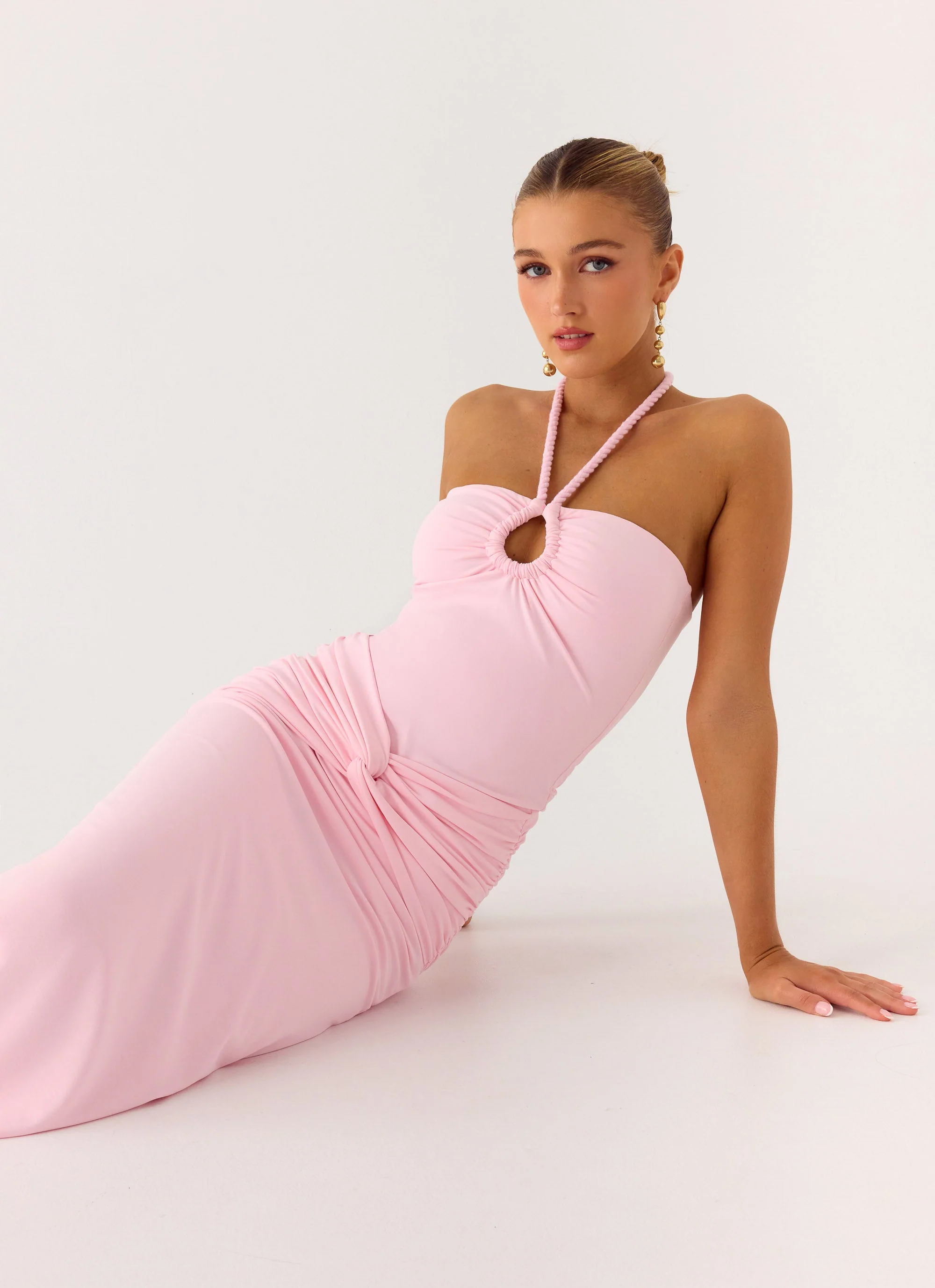 Sacred Maxi Dress - Pale Pink - Image 6
