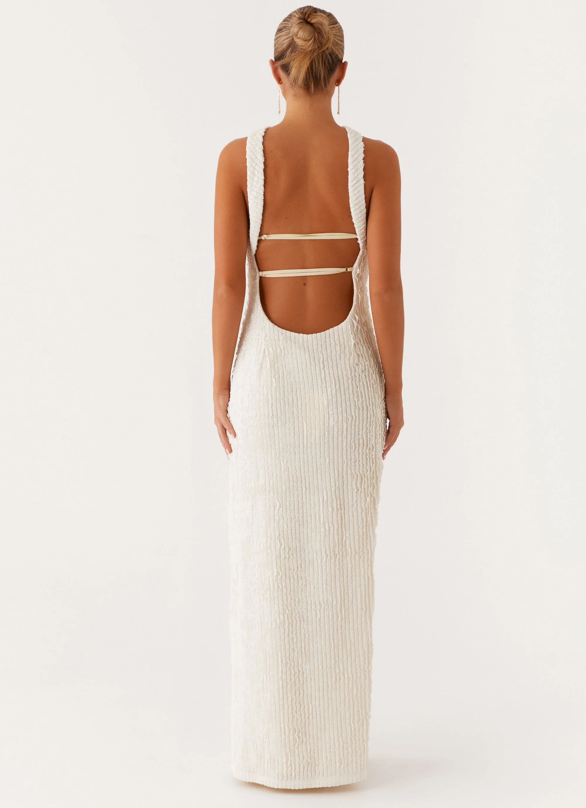 Sadie Maxi Dress - Ivory - Image 4