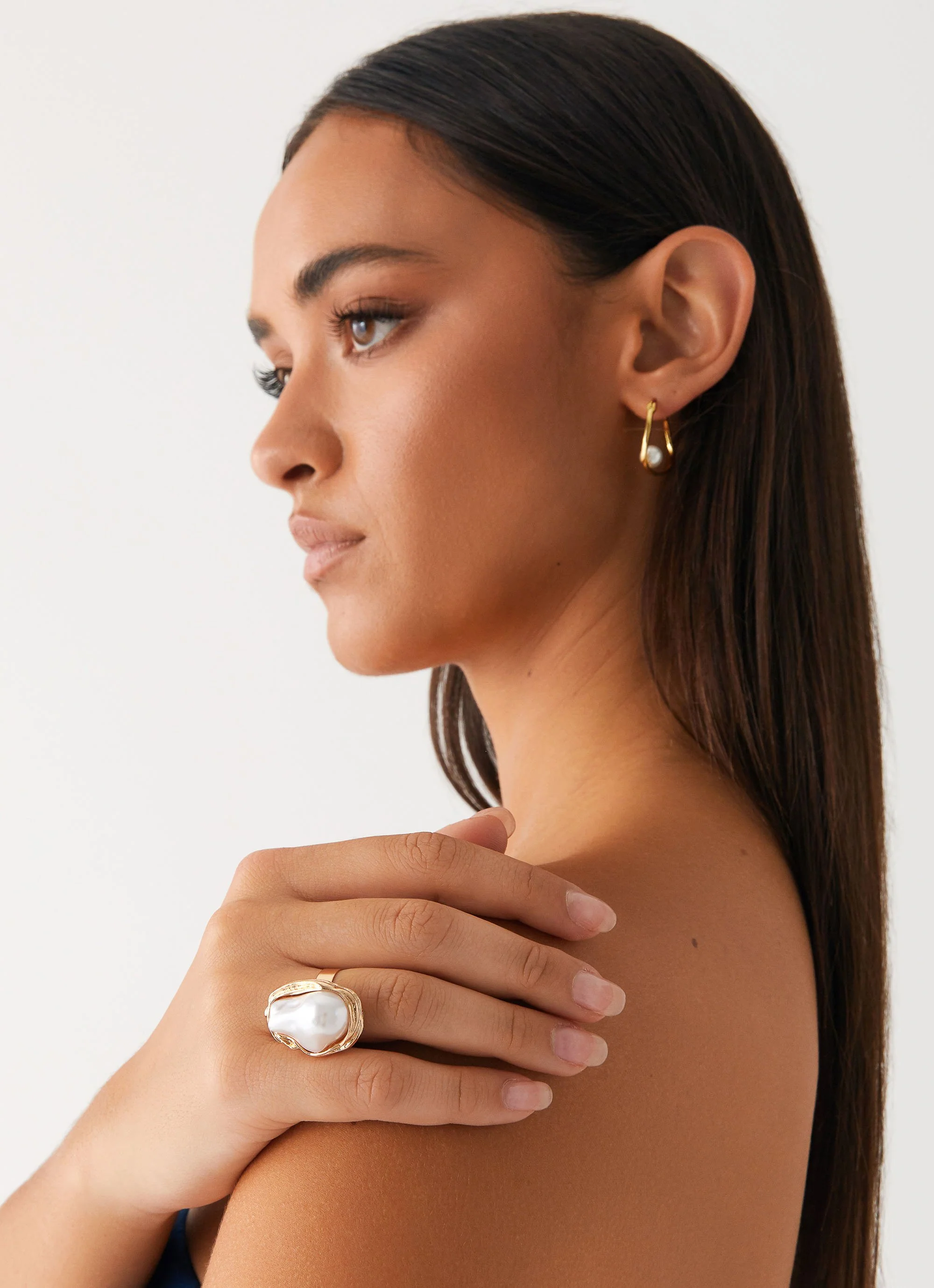 Salina Ring - Pearl - Image 4