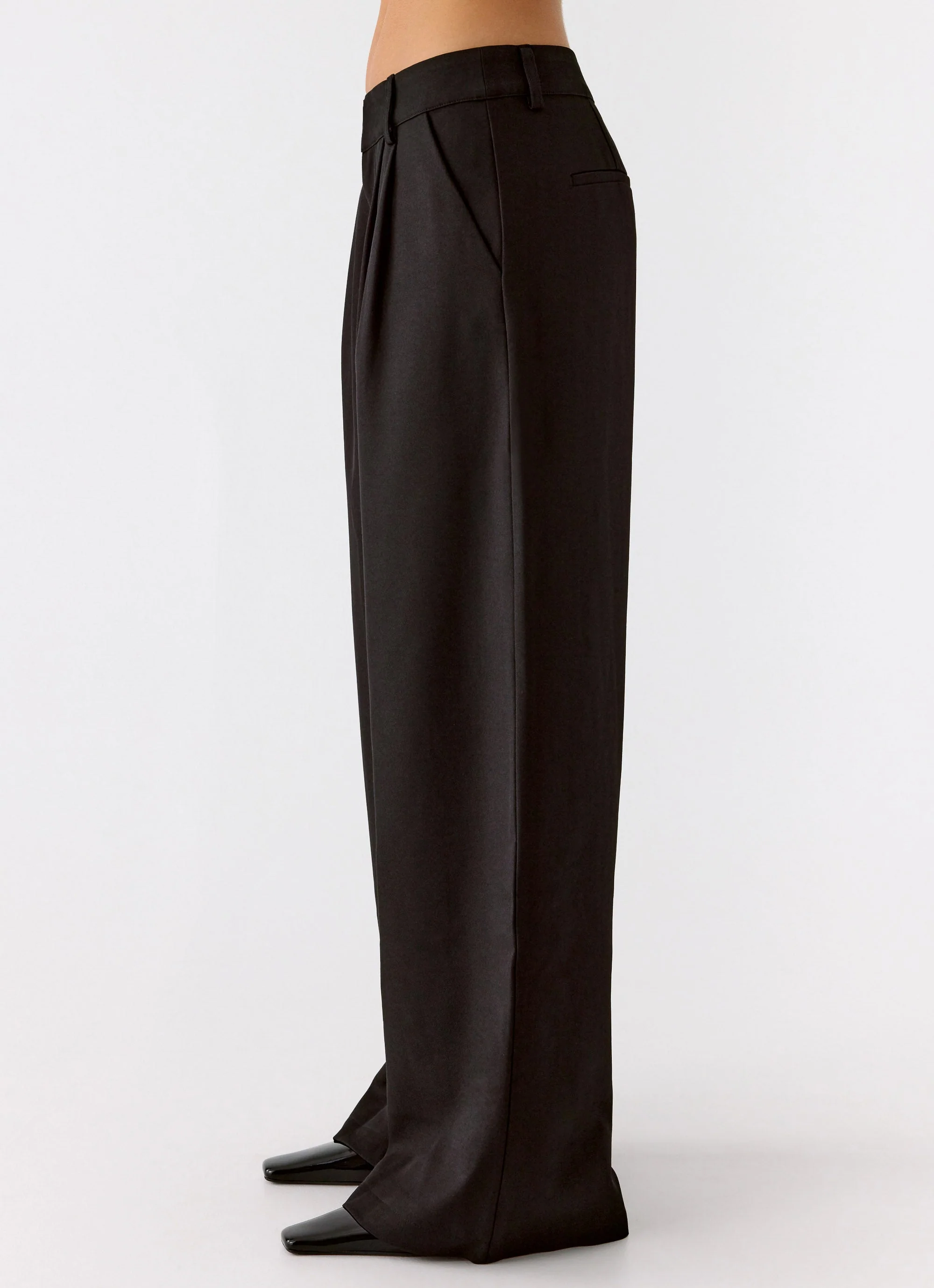 Samuel Low Rise Suiting Pants - Black - Image 7