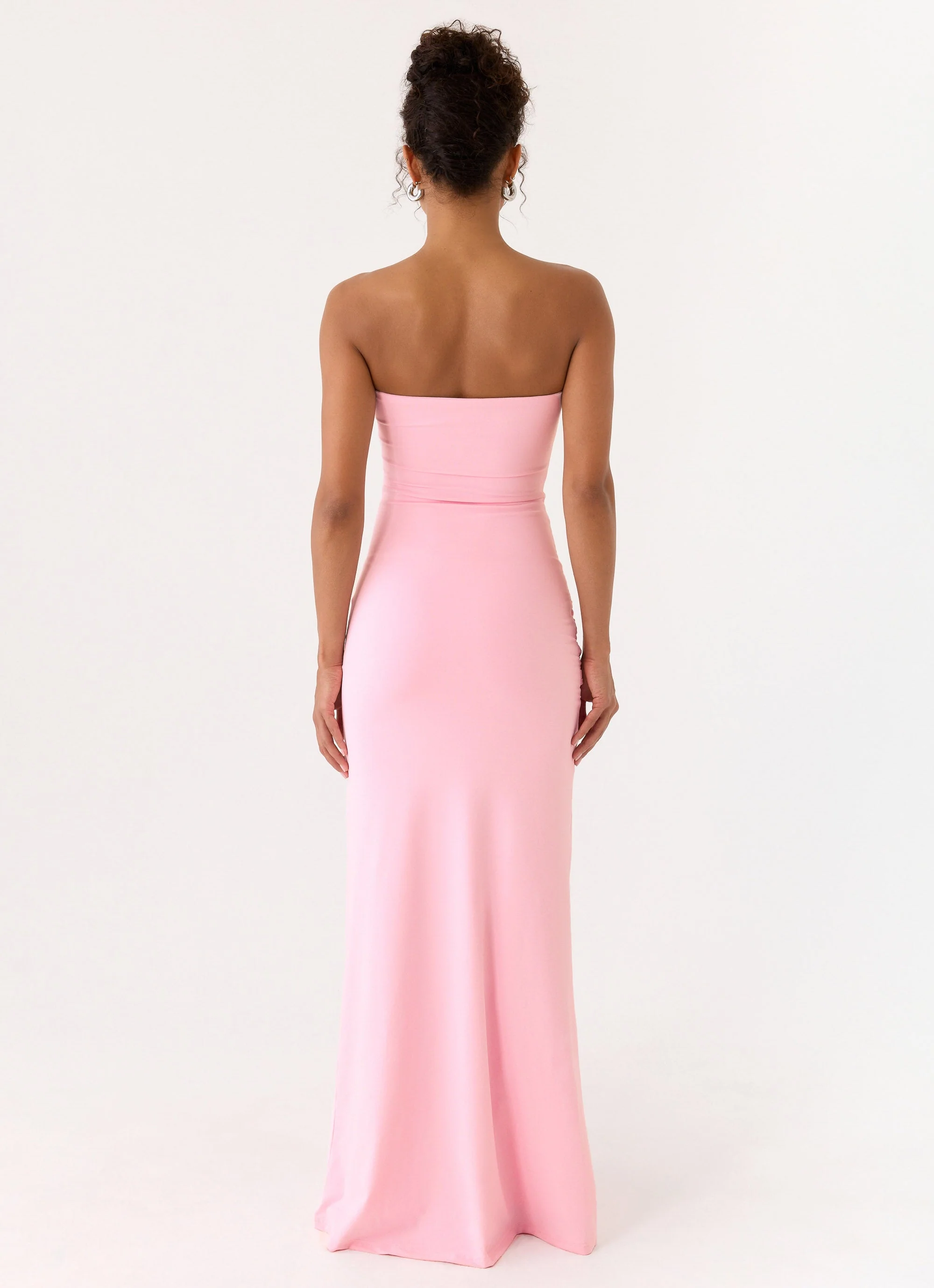 Sandrine Strapless Maxi Dress - Pink - Image 5