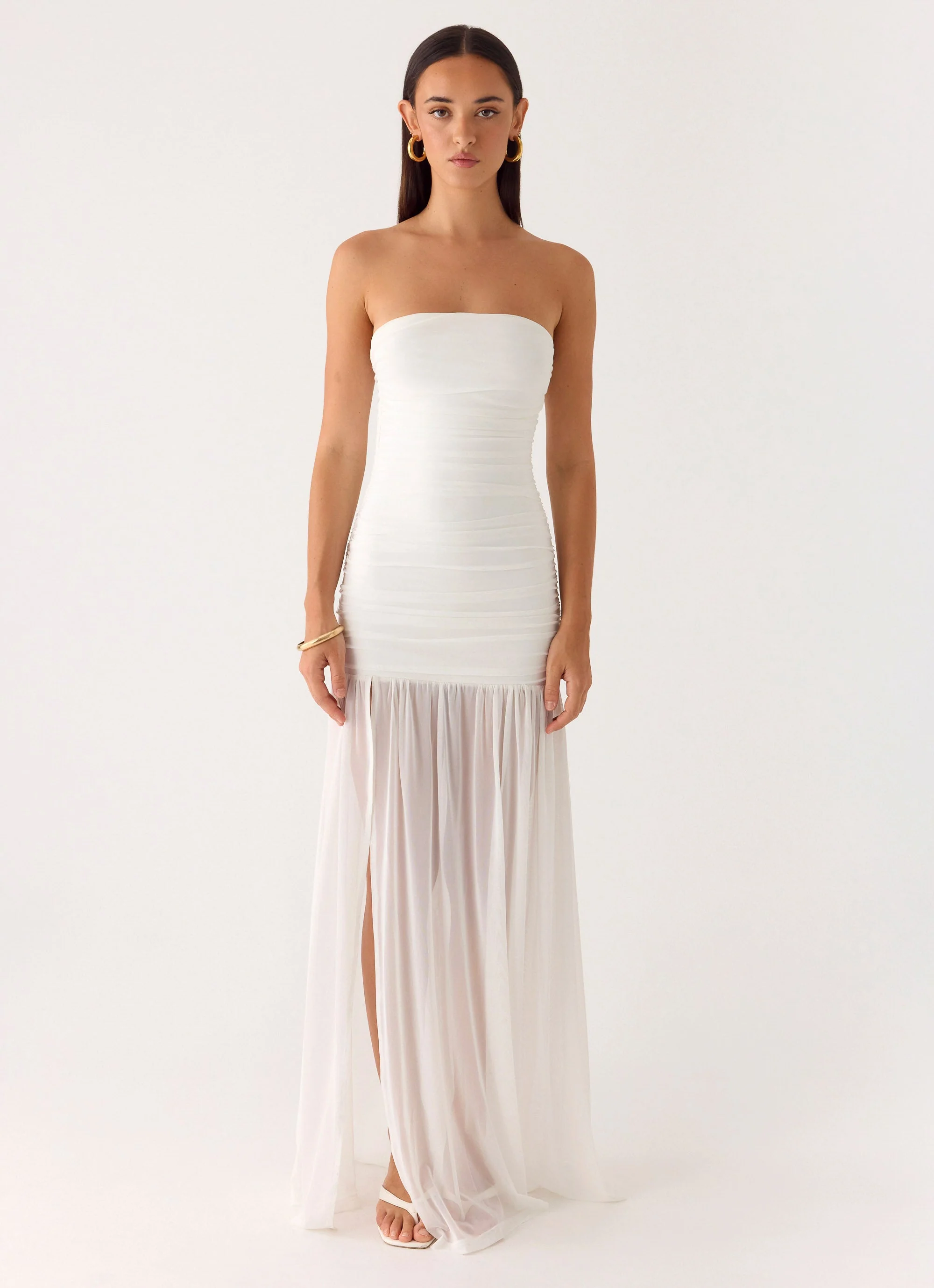 Savaya Maxi Dress - White - Image 4