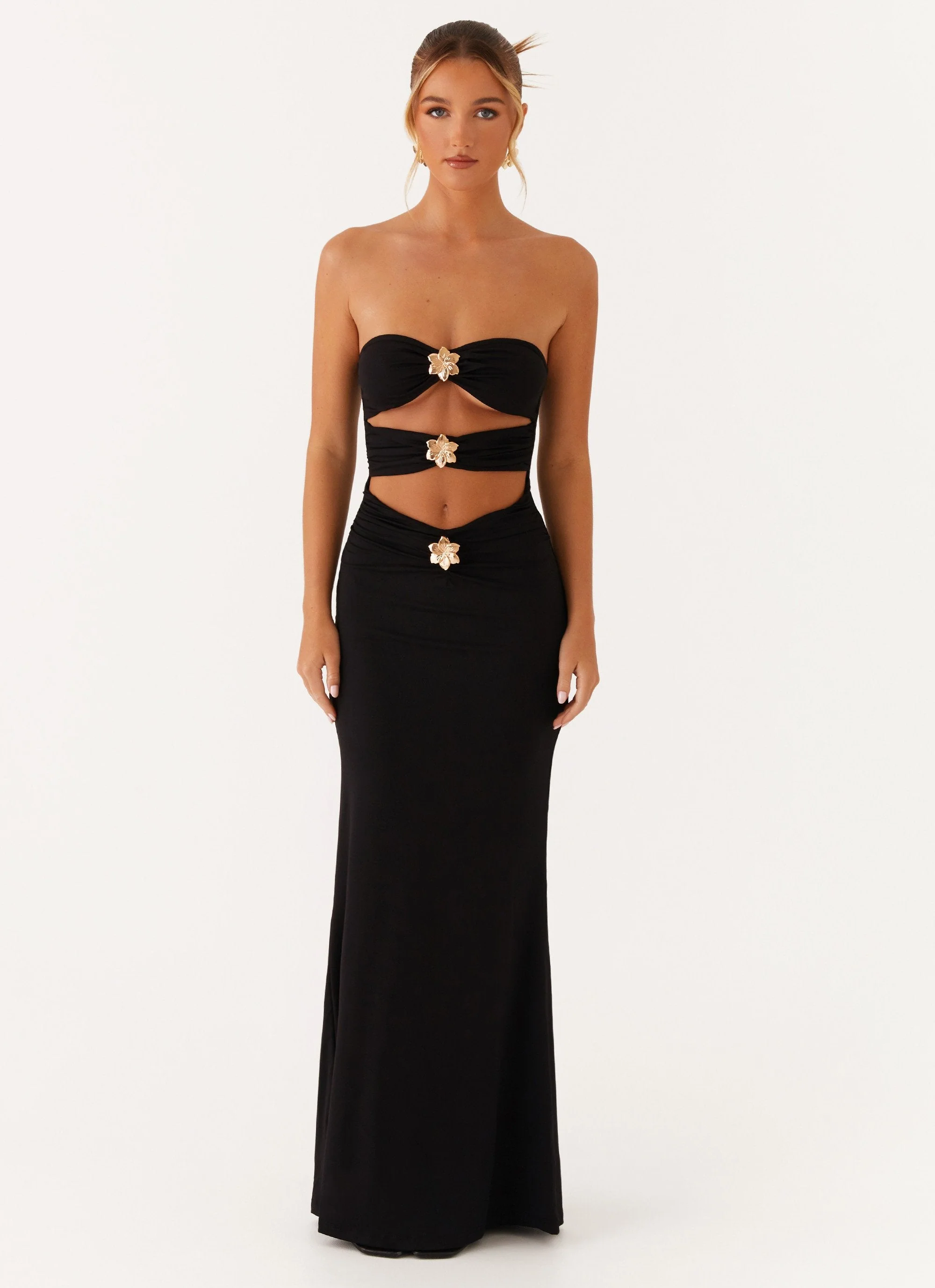 Save Me Maxi Dress - Black - Image 3