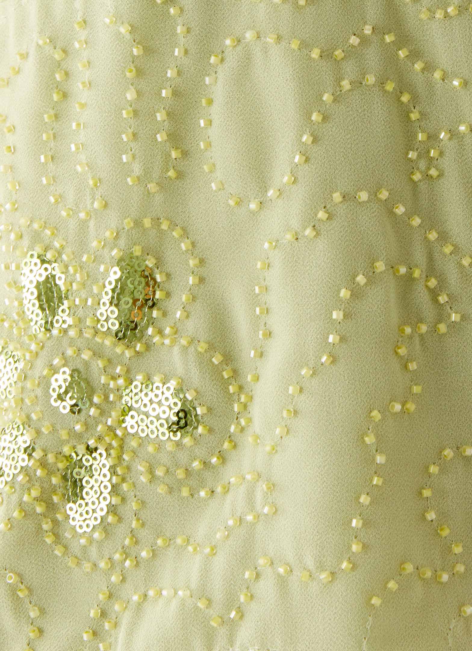 Savoir Beaded Halter Top - Mint - Image 8