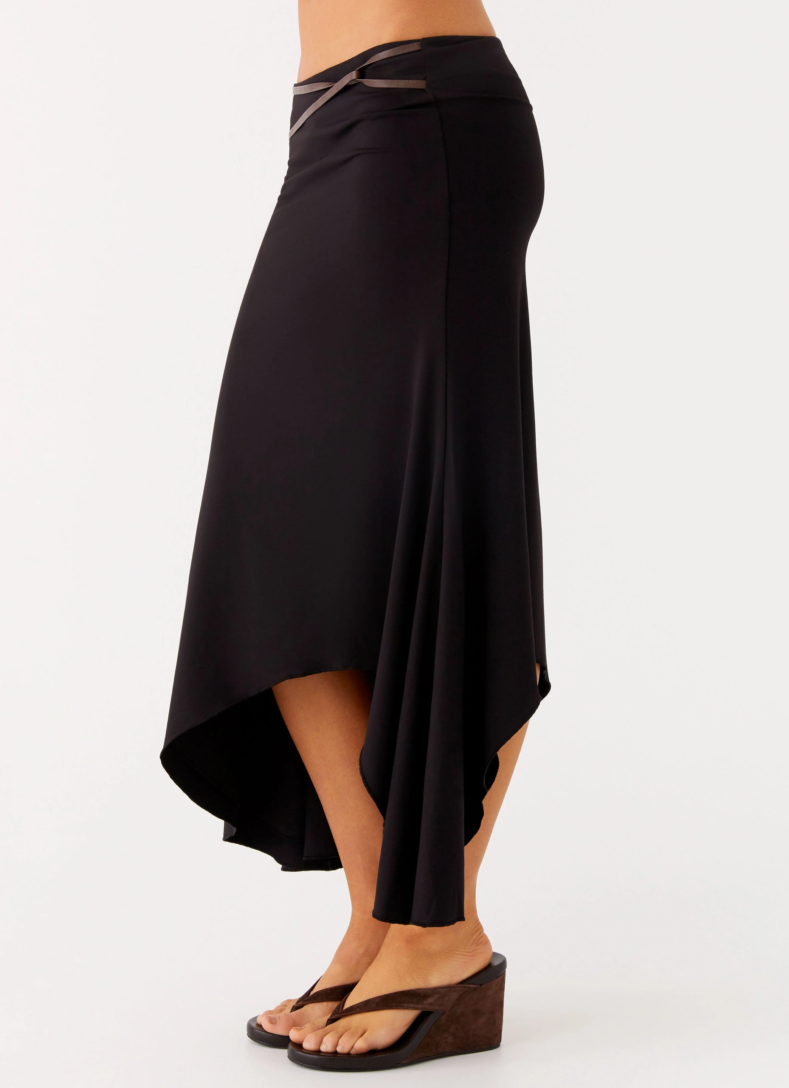 Seattle Midi Skirt - Black - Image 3