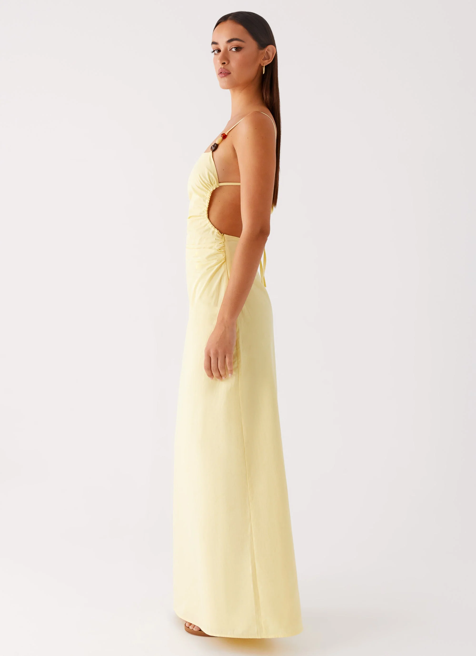 Selah Maxi Dress - Yellow - Image 6