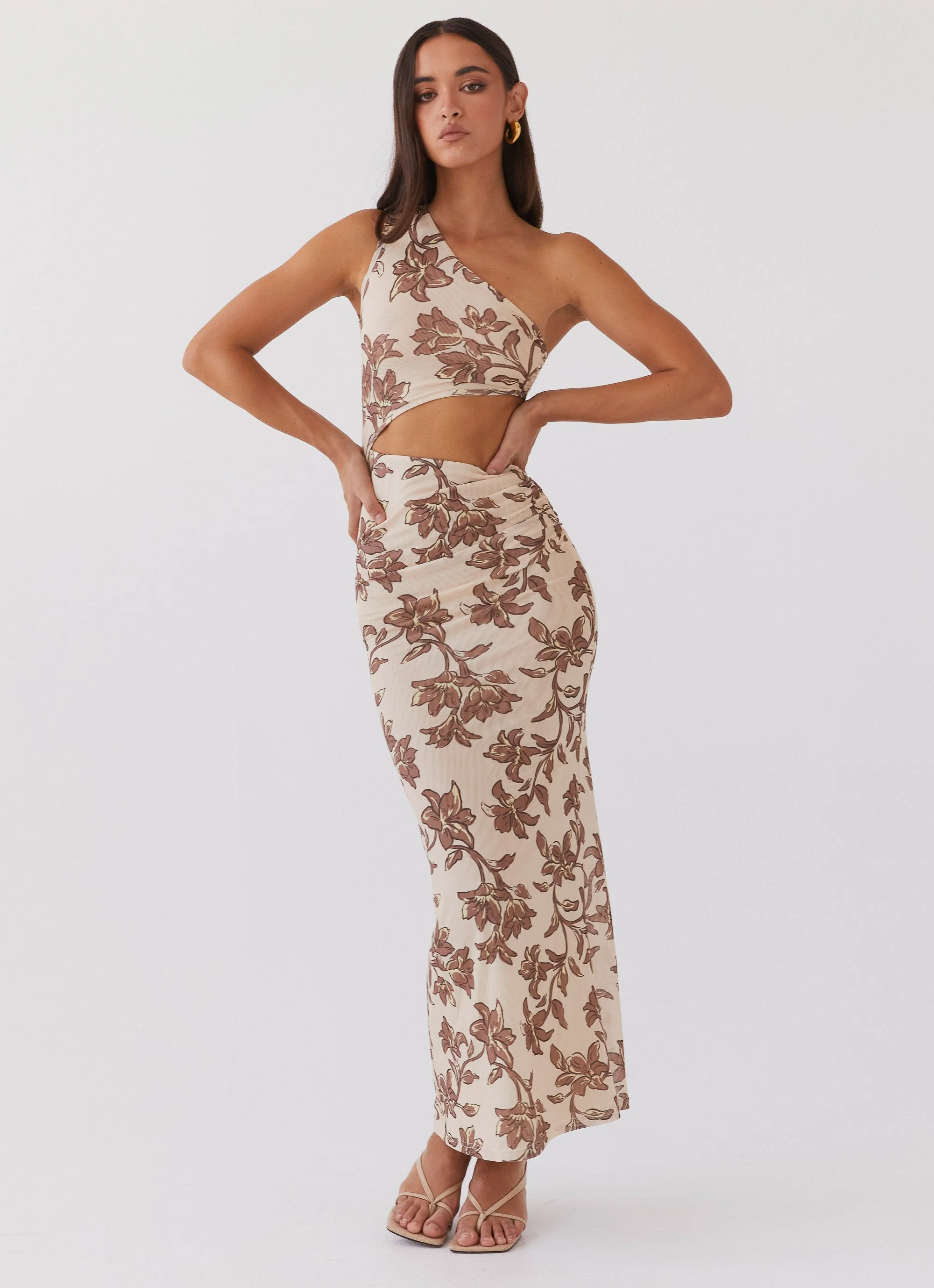 Shadows In The Sun Mesh Maxi Dress - Hazel Bloom - Image 5