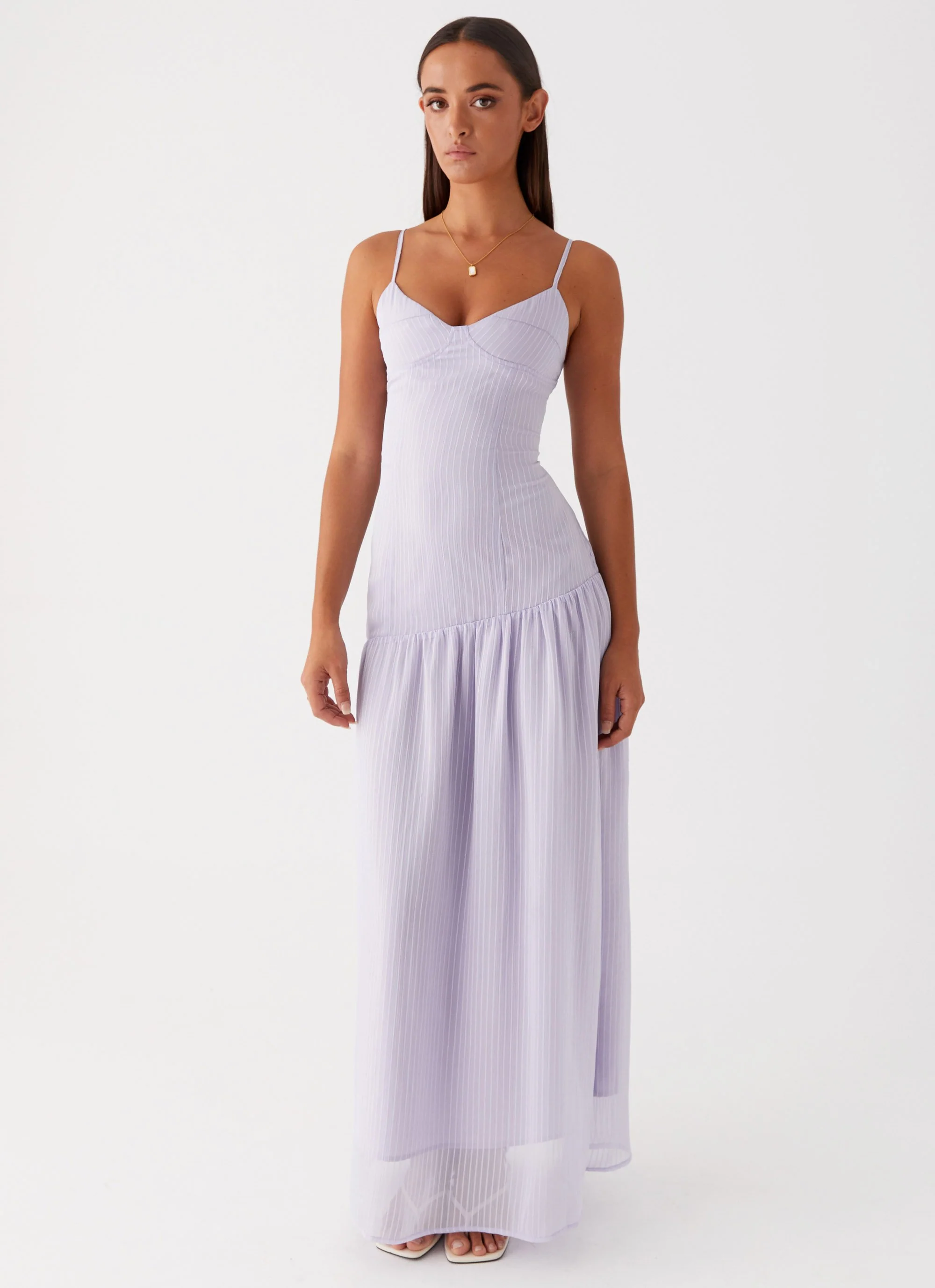Shania Maxi Dress - Lavender - Image 2