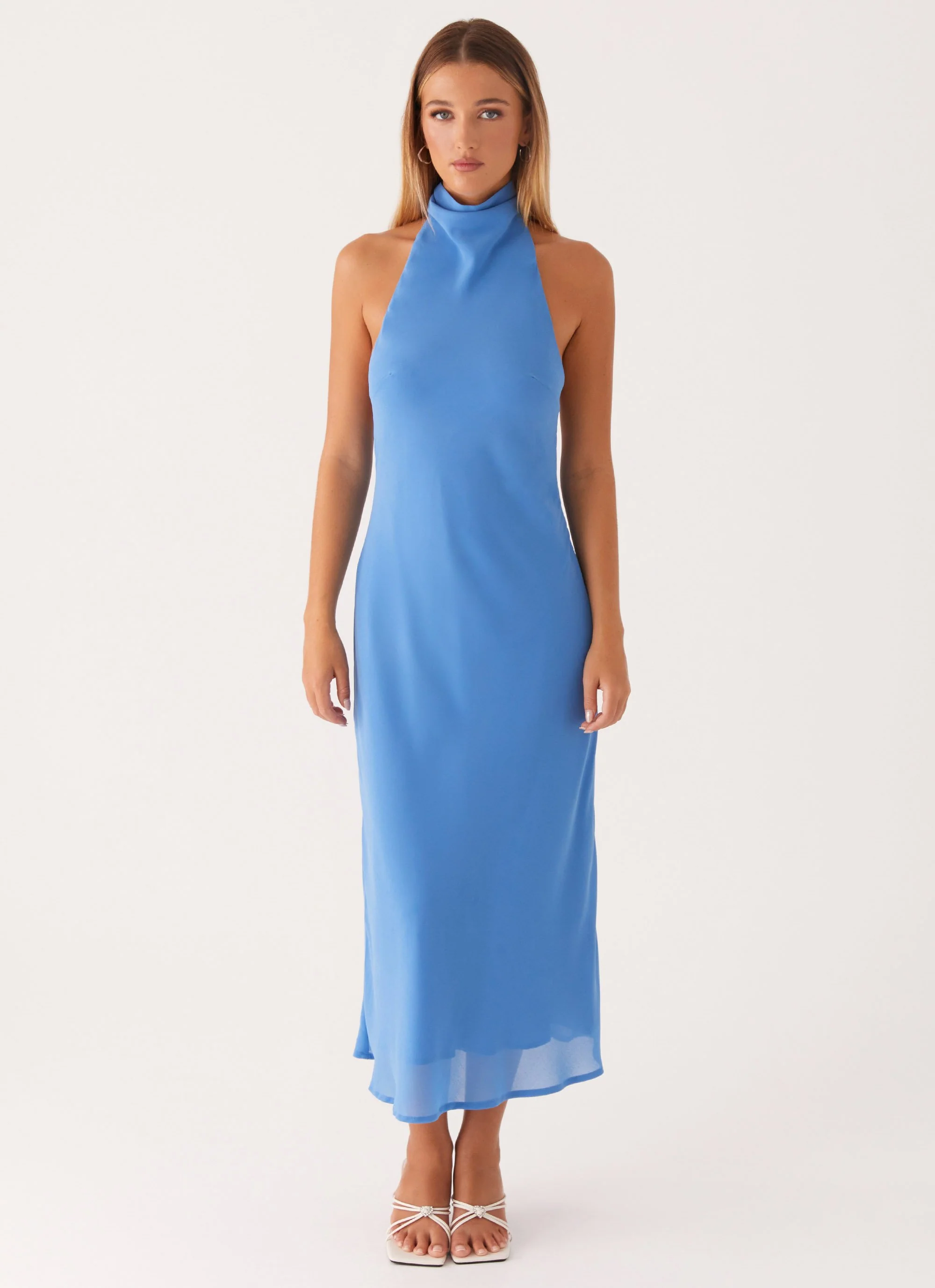 Shelly Midi Dress - Azure - Image 2