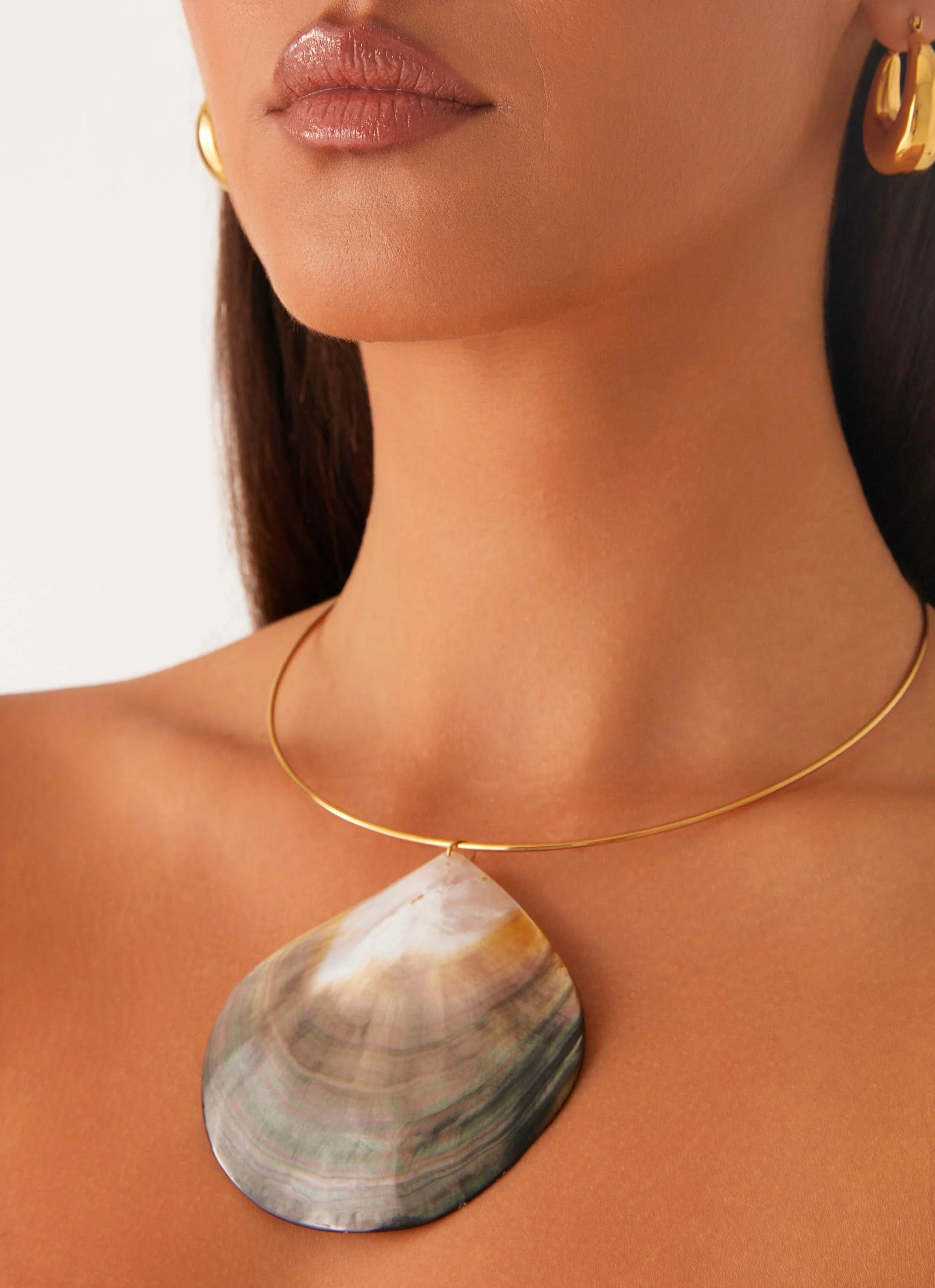 Shia Necklace - Gold - Image 3