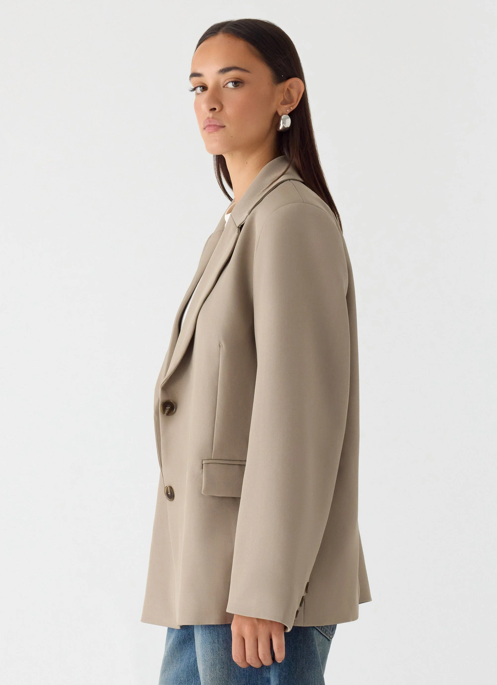 Sibel Blazer - Warm Grey - Image 4