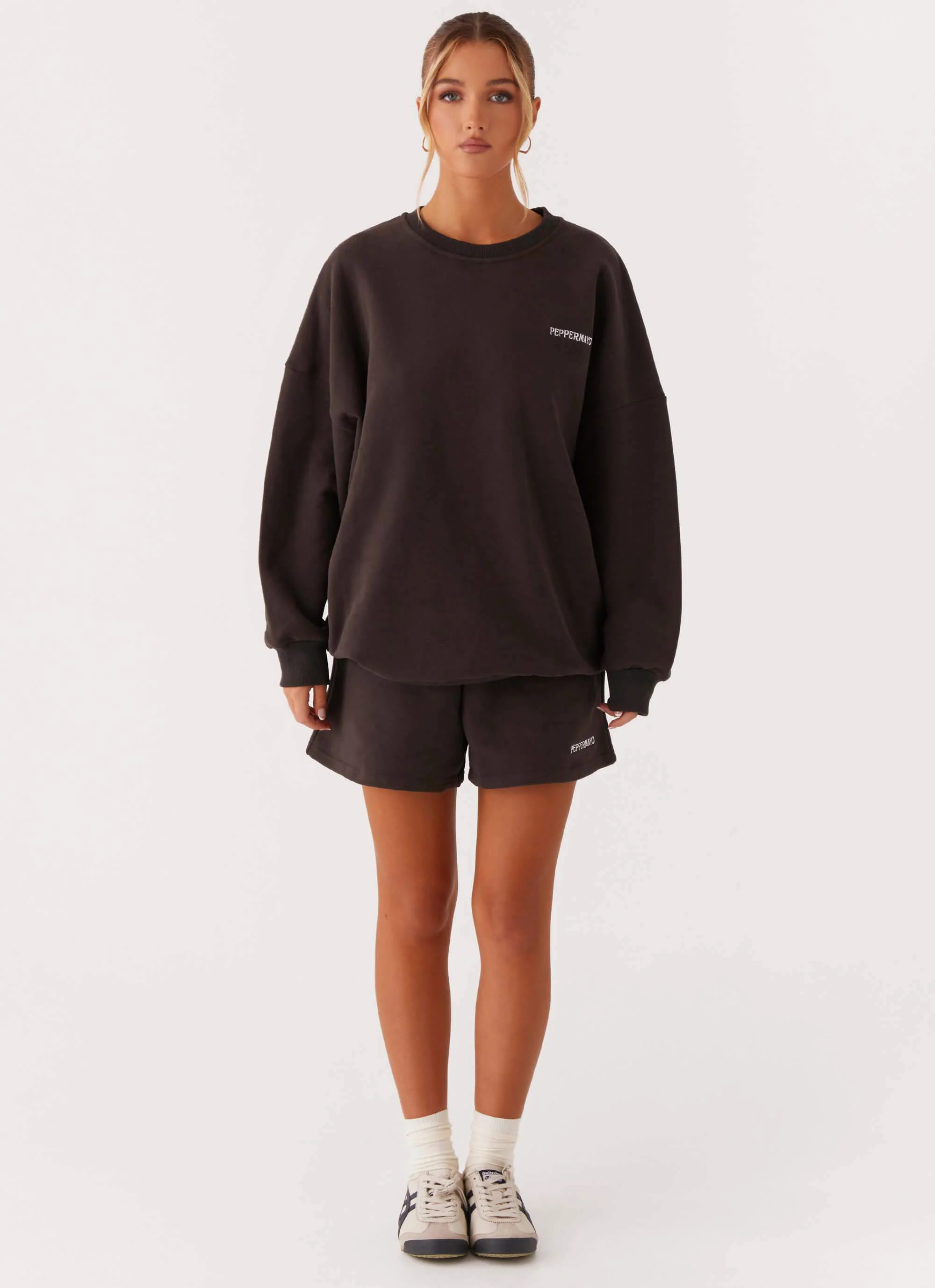 Signature Sweatshorts - Charcoal - Image 3