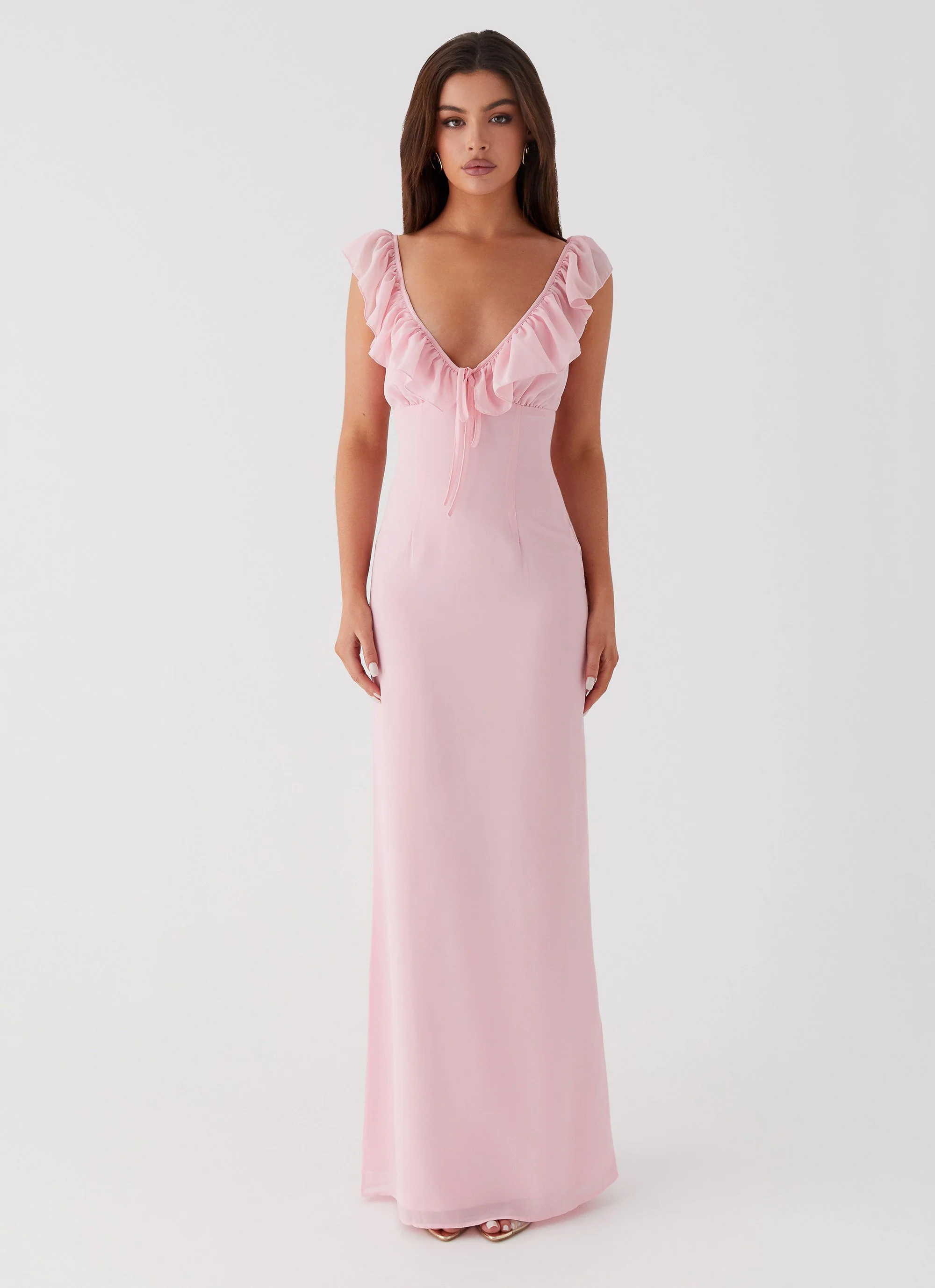 Silvie Maxi Dress - Pink - Image 2