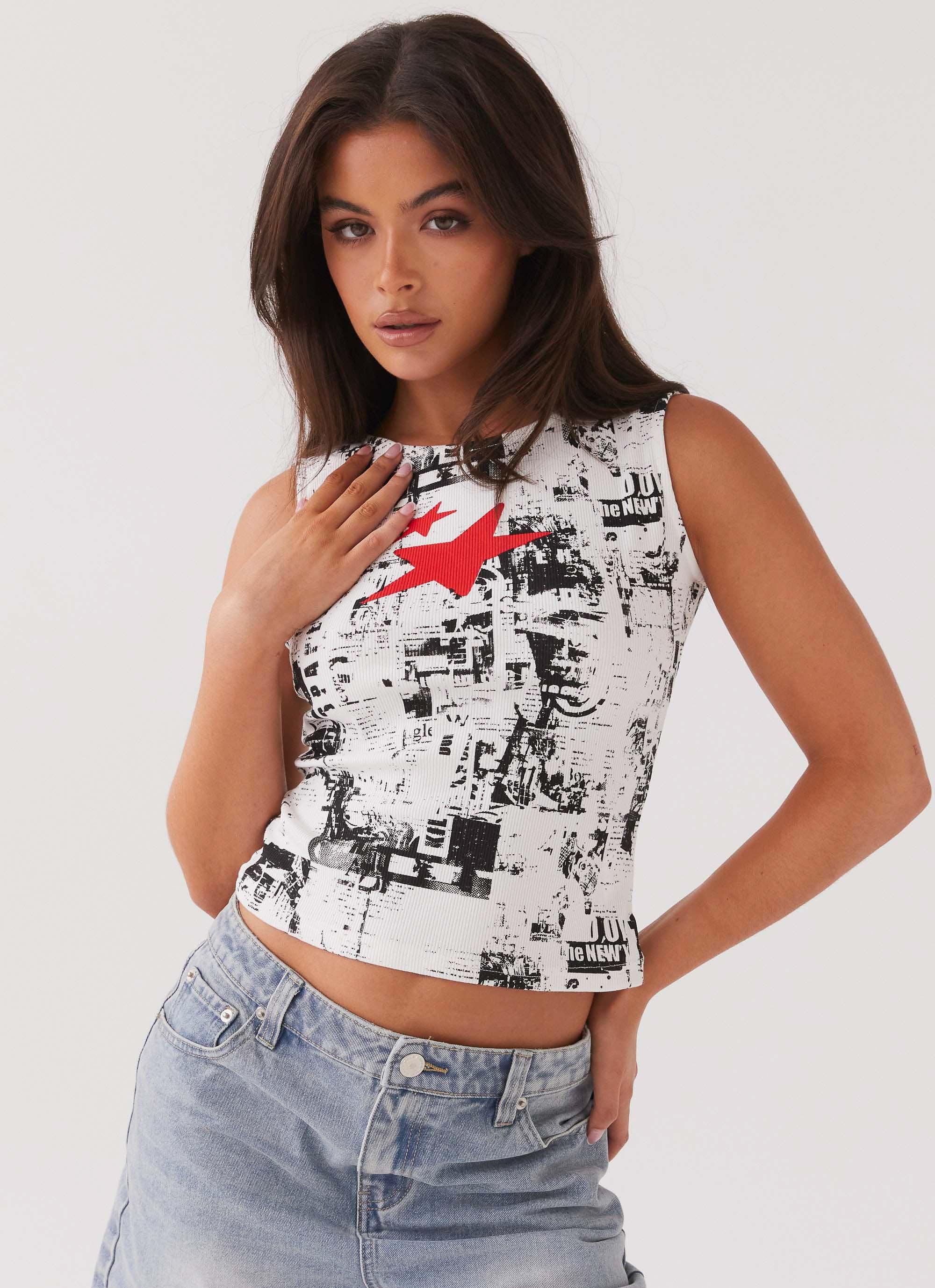 Skipper Graphic Tank Top - Editorial - Image 7