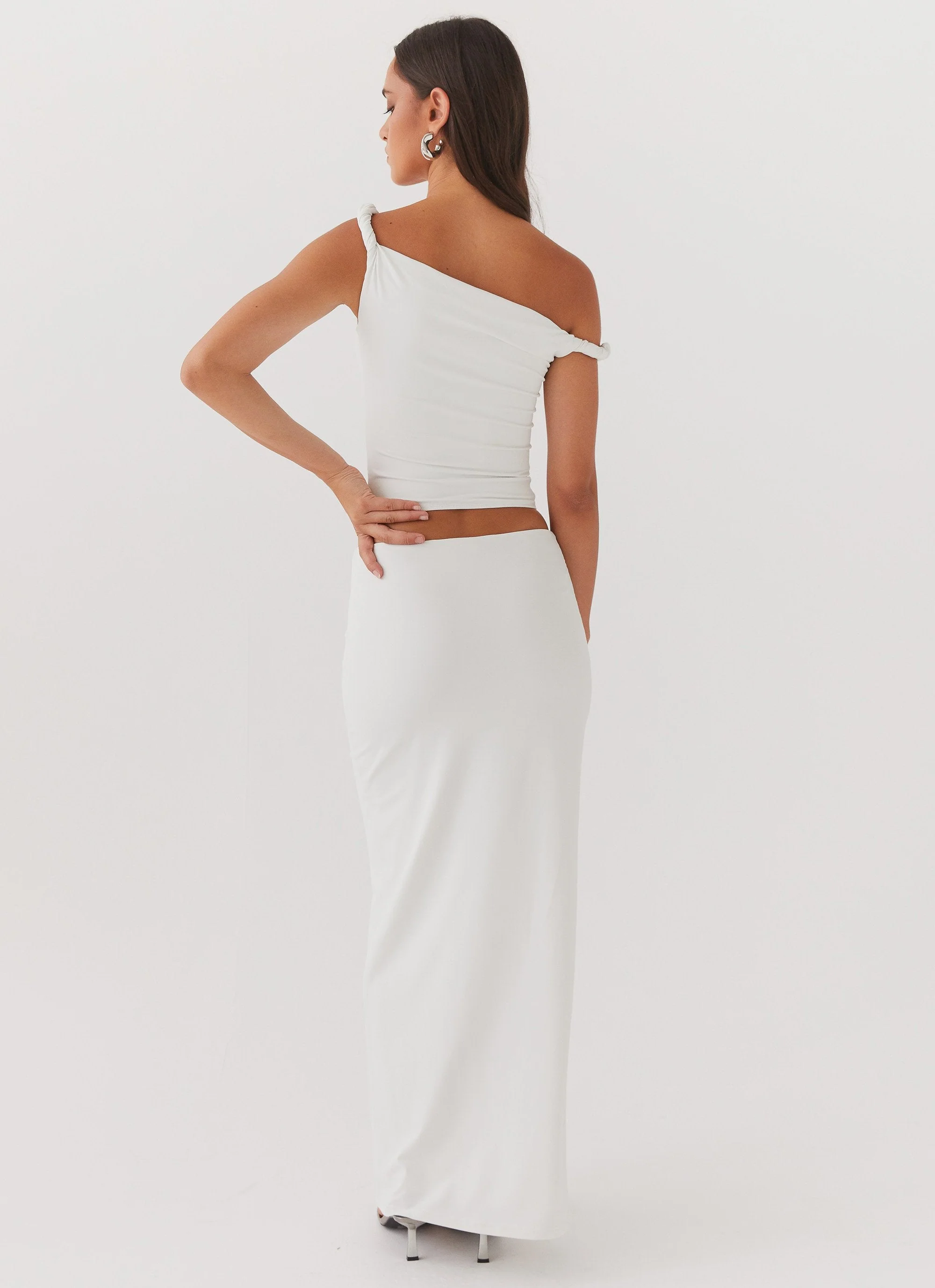 Solace Soul Maxi Skirt - Ivory - Image 4