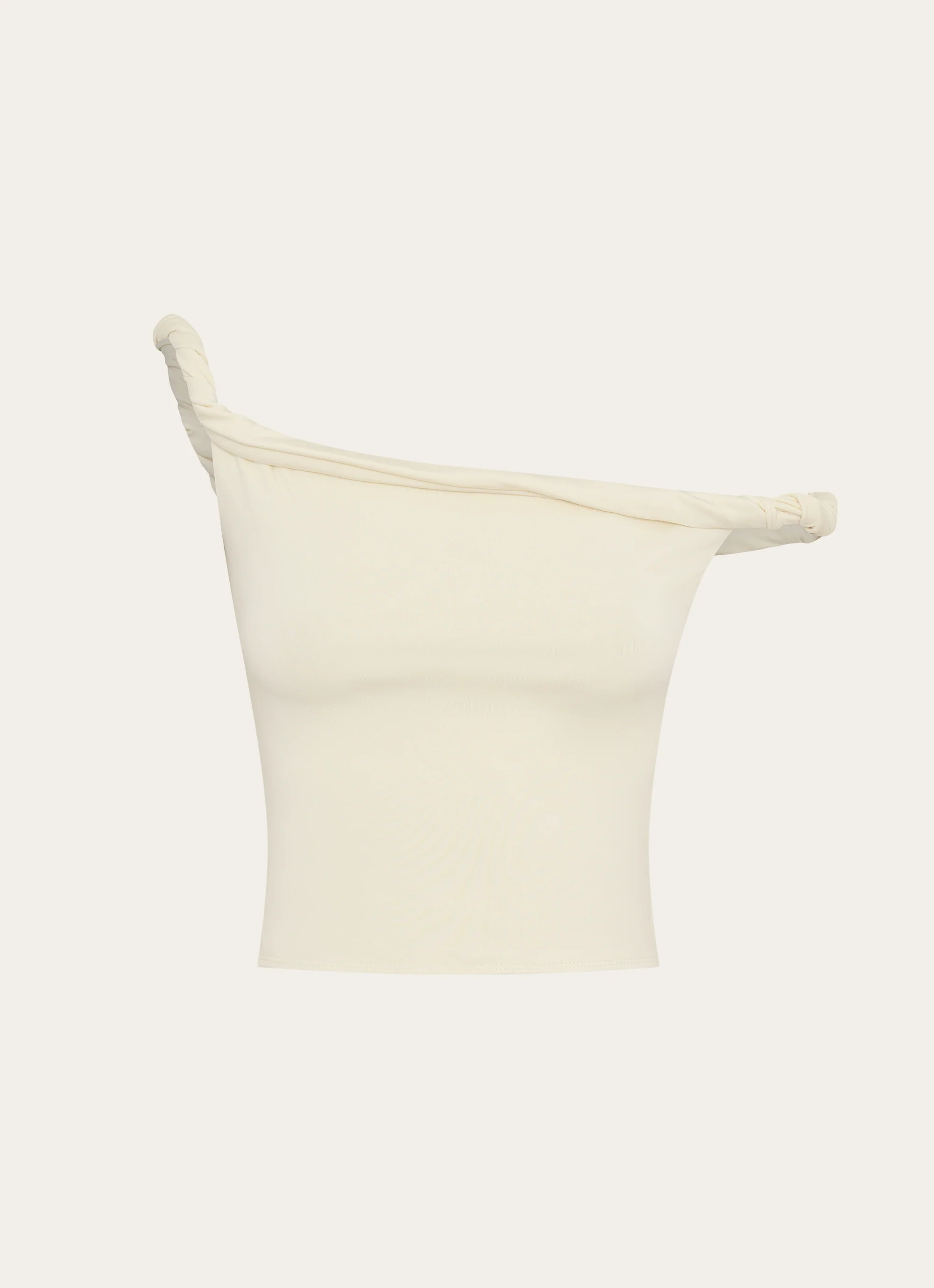 Solace Soul Twist Shoulder Top - Yellow - Image 3