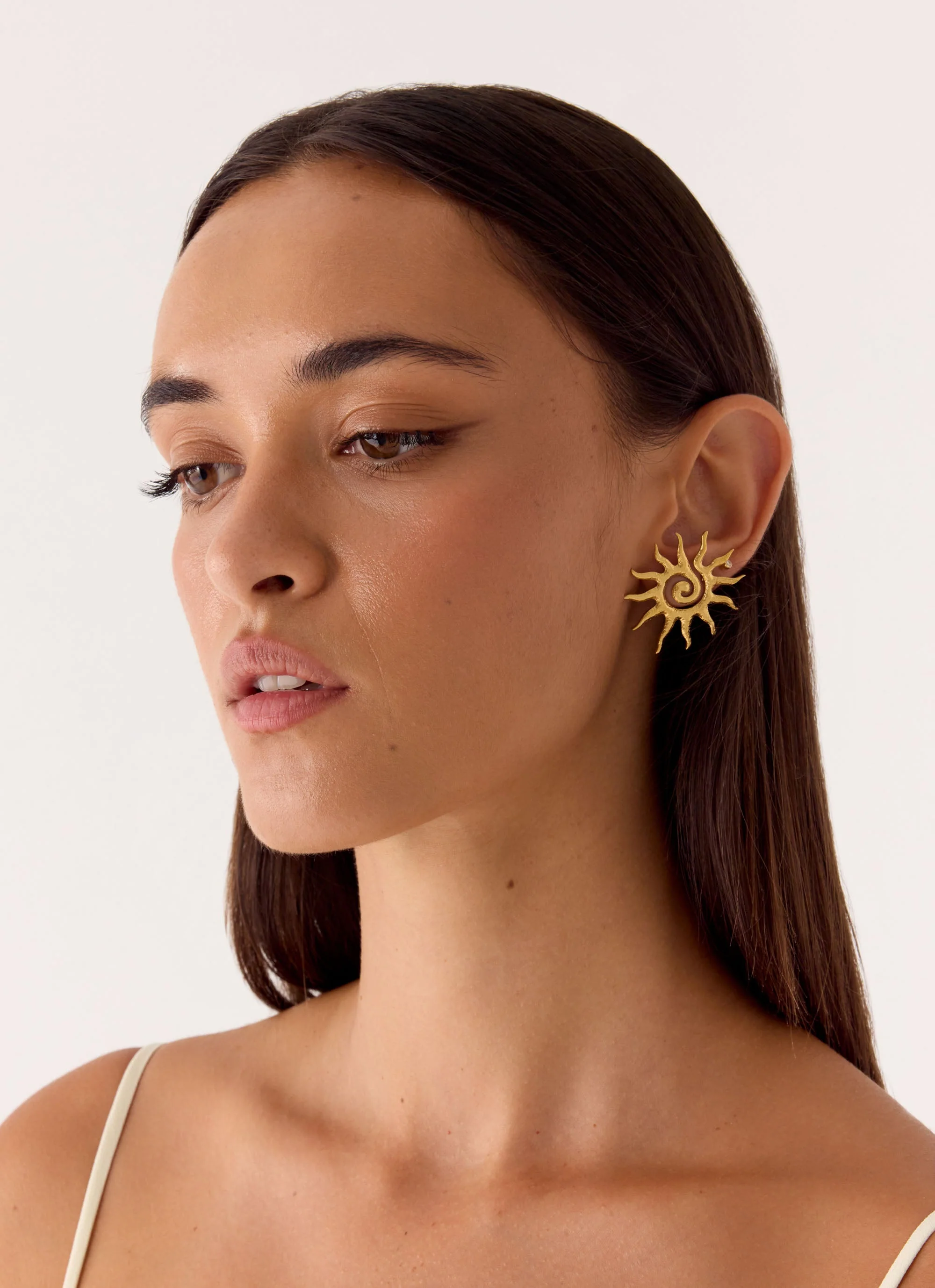 Solaris Earrings - Gold - Image 4