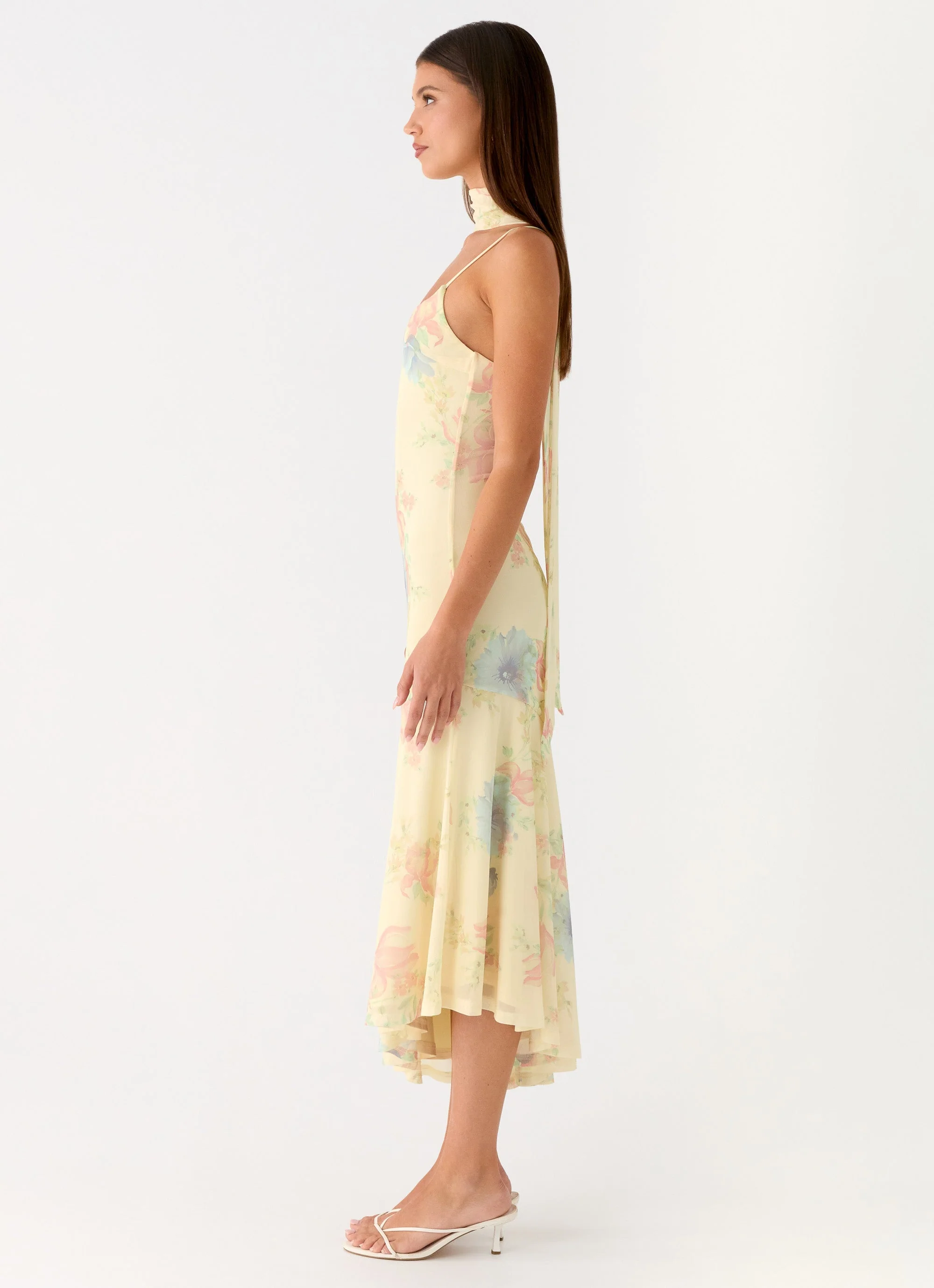 Sole Mio Midi Dress - Spring Meadow - Image 2
