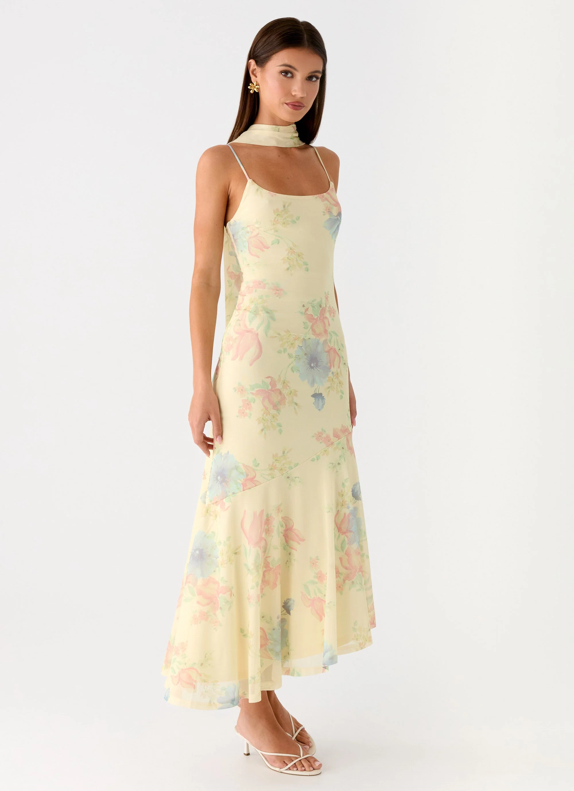 Sole Mio Midi Dress - Spring Meadow - Image 4