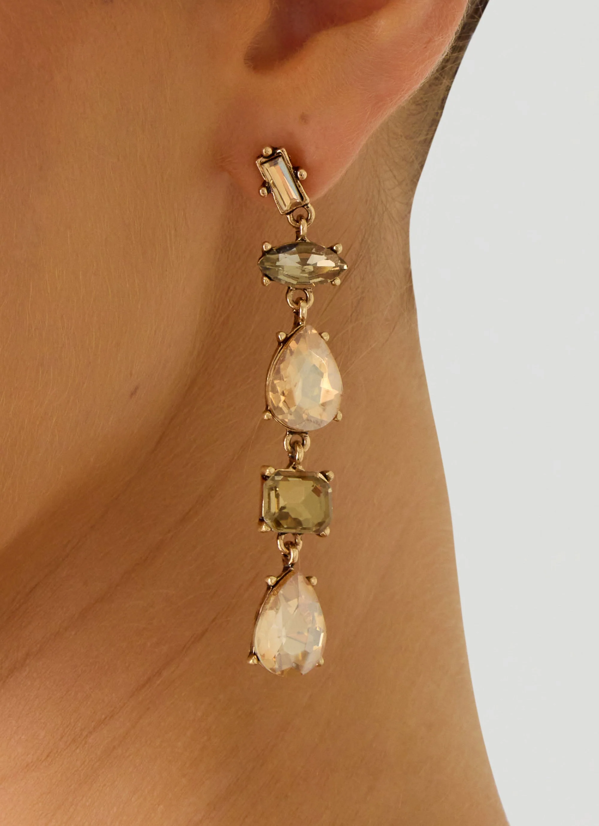 Soleil Shade Earrings - Taupe - Image 3