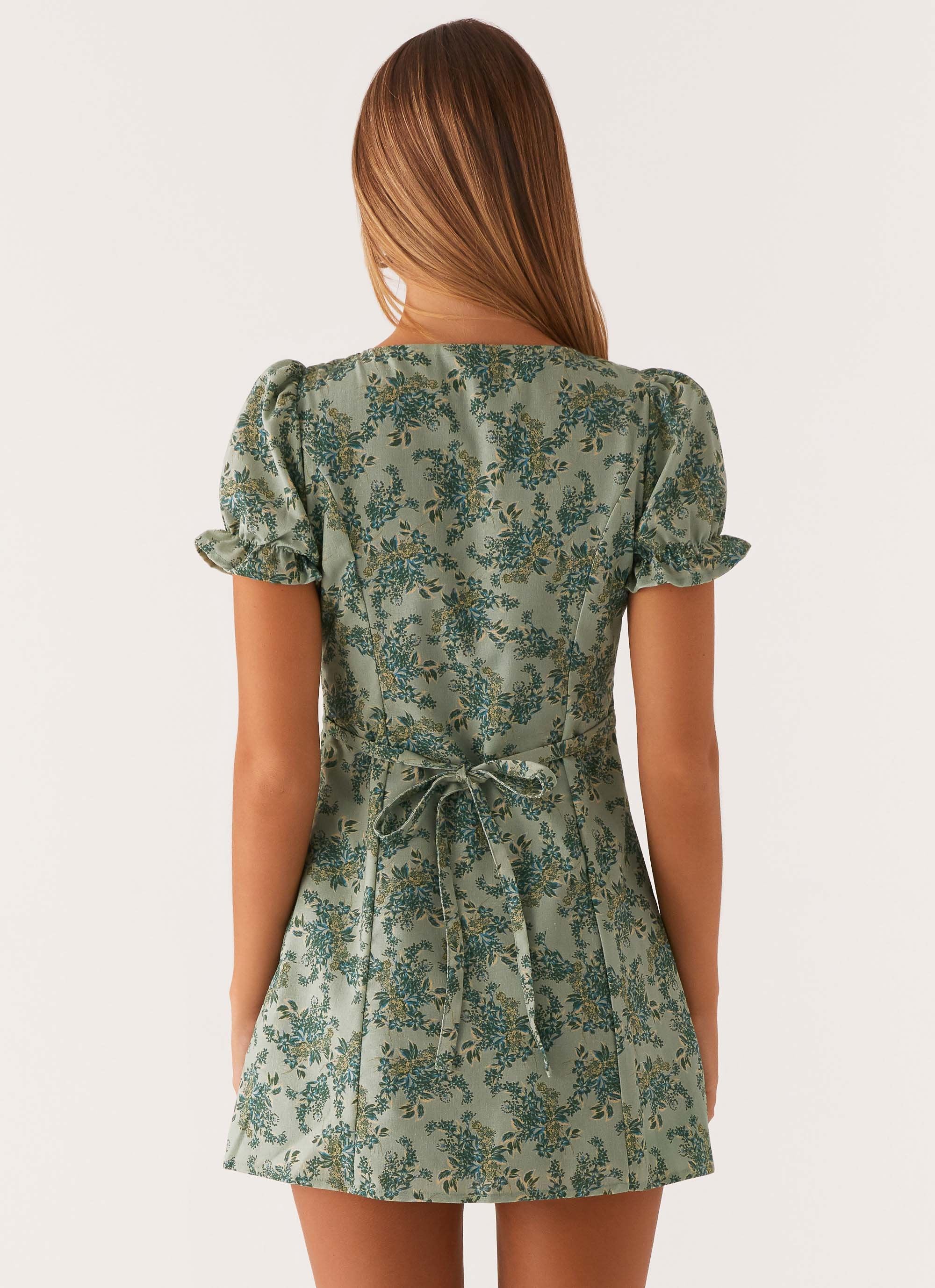 Someday Mini Dress - Cloud Nine Floral - Image 4