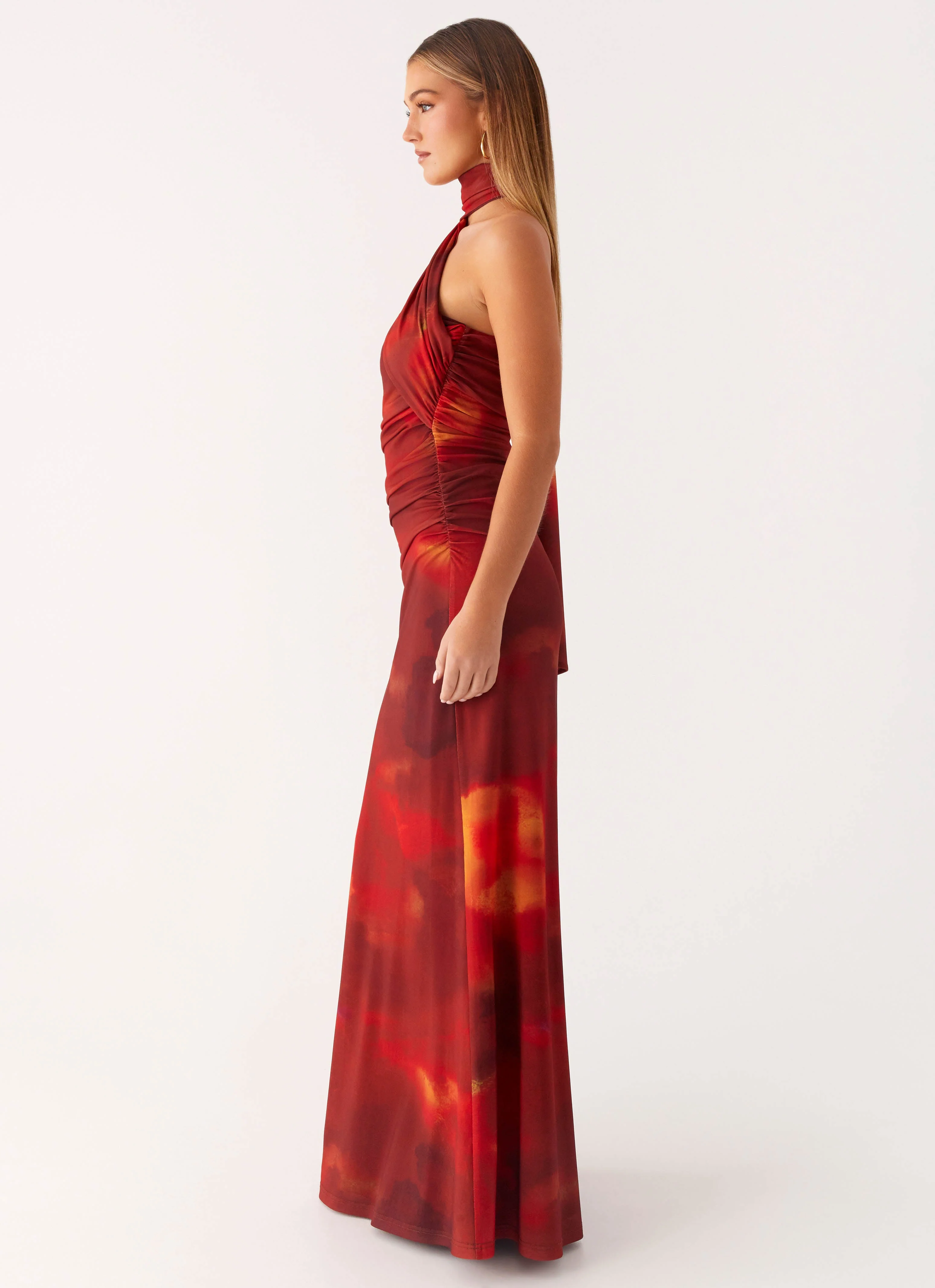 Songbird Maxi Dress - Scarlet Blur - Image 6