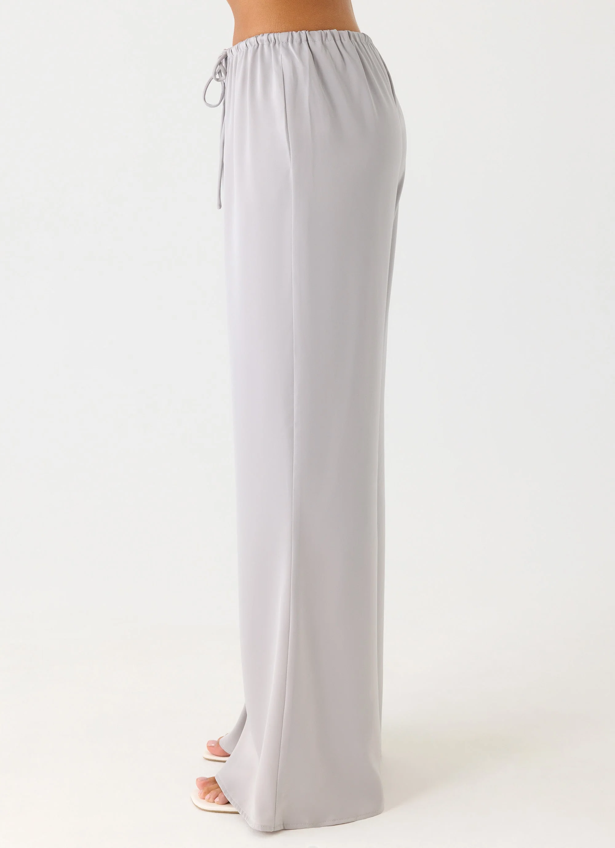 Sorena Low Rise Flared Pants - Misty Blue - Image 2