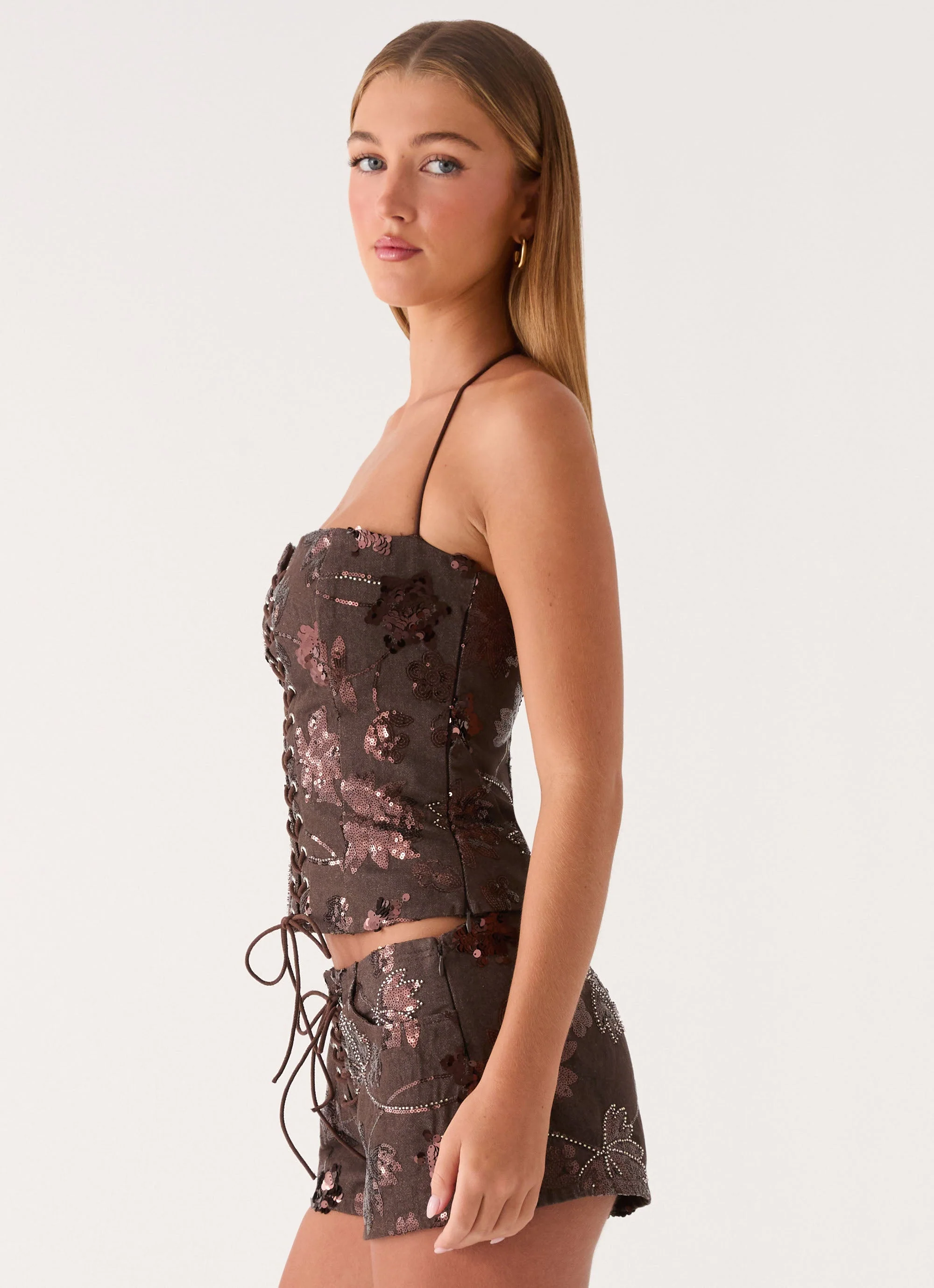 Sozzani Top - Chocolate - Image 7
