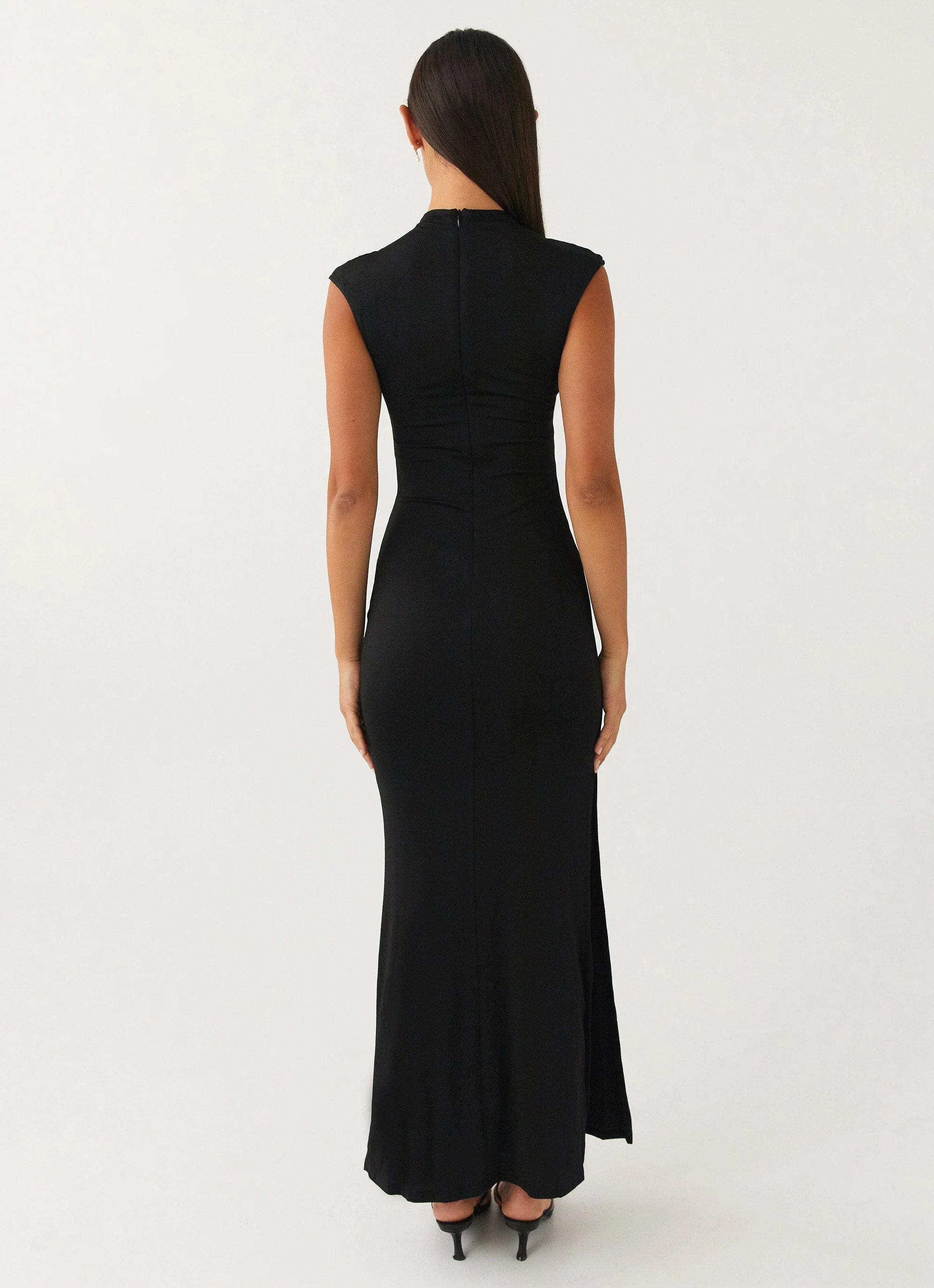 Special Affair Maxi Dress - Black - Image 5