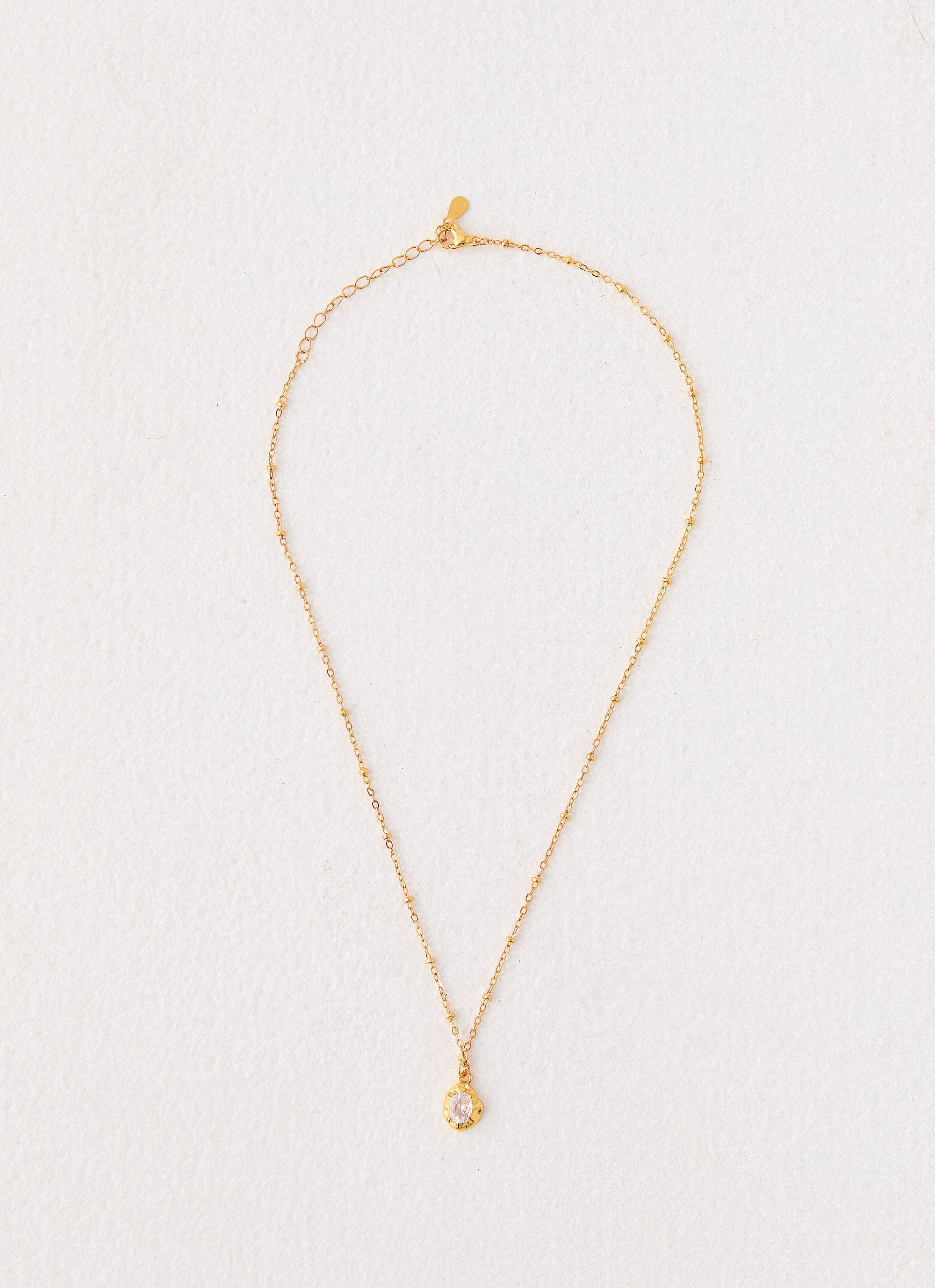 Spring Bloom Necklace - Gold