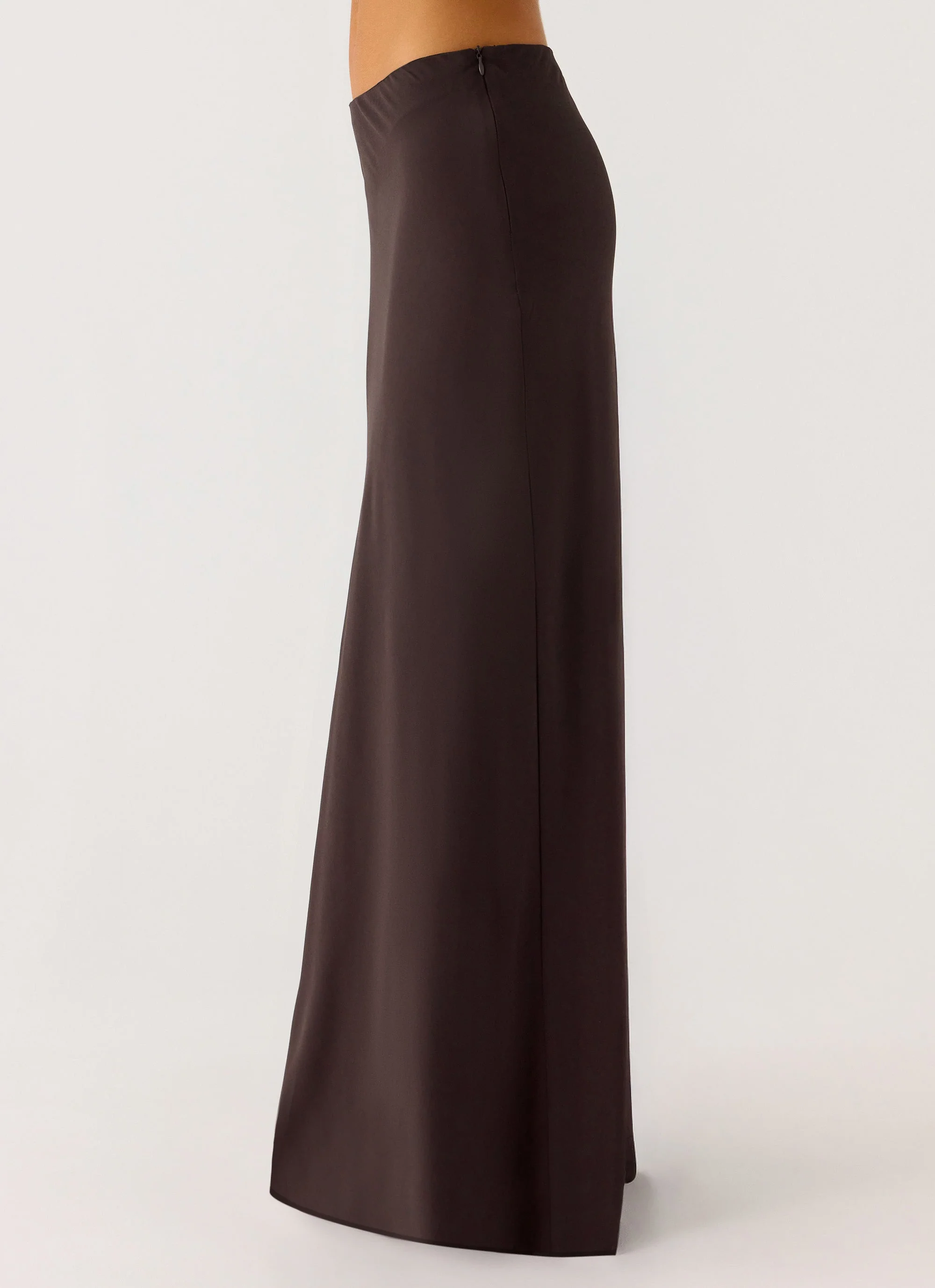 Star Girl Chiffon Maxi Skirt - Cool Chocolate - Image 3