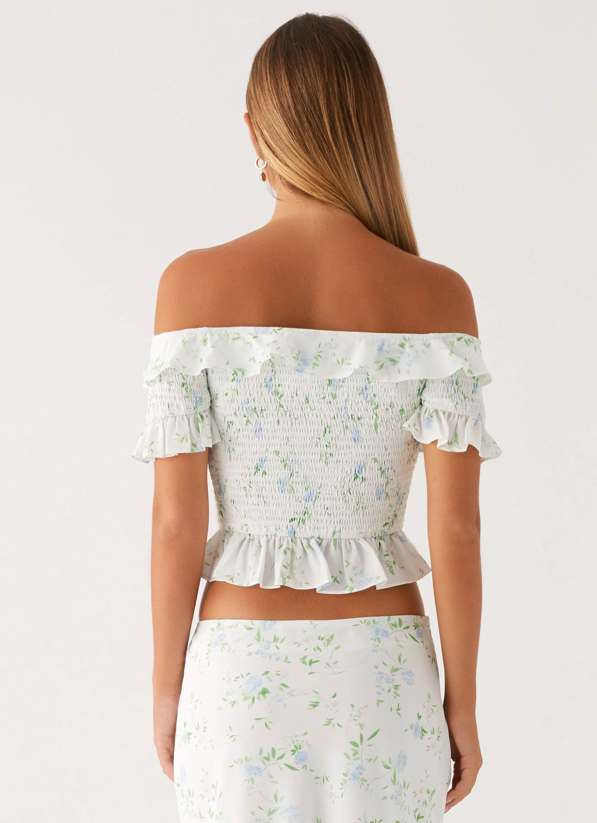 Star Girl Top - Vintage Ditsy Floral - Image 4