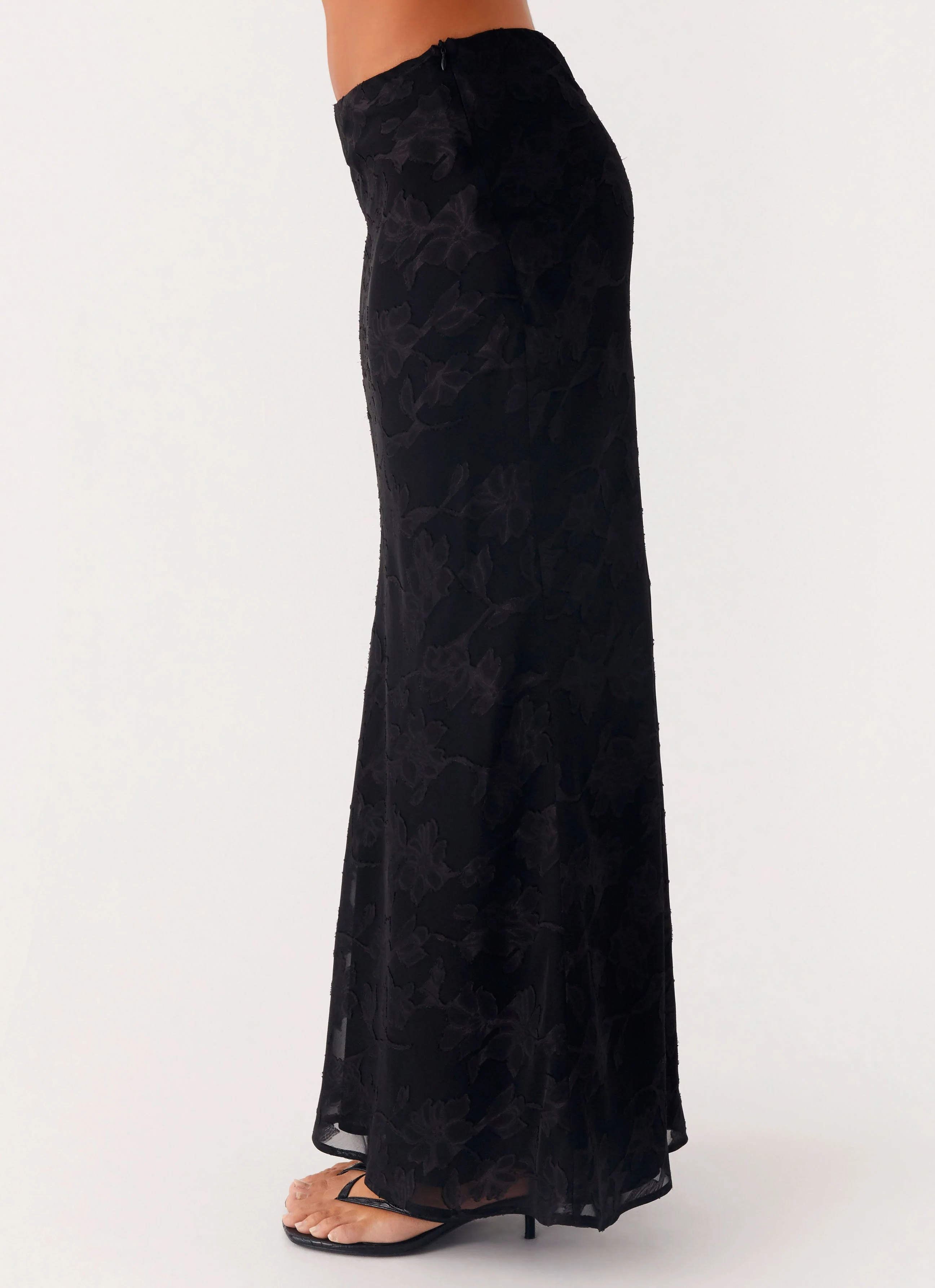 Starlit Maxi Skirt - Black - Image 3