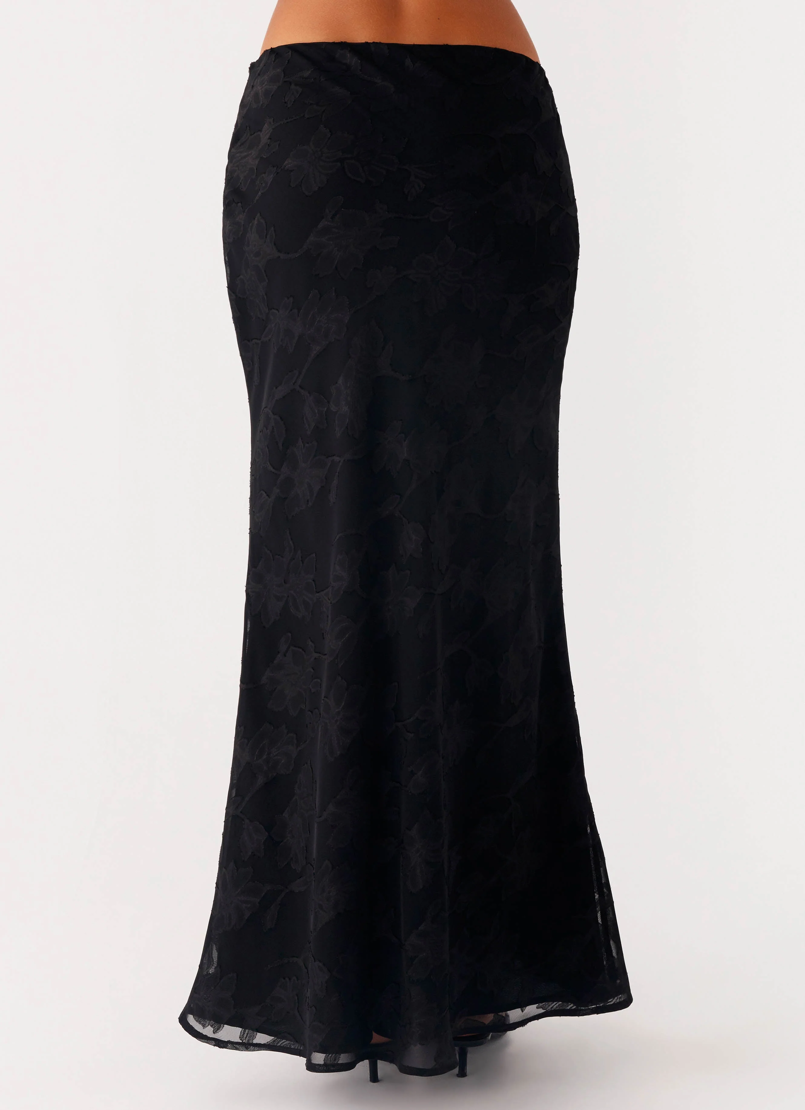 Starlit Maxi Skirt - Black - Image 4