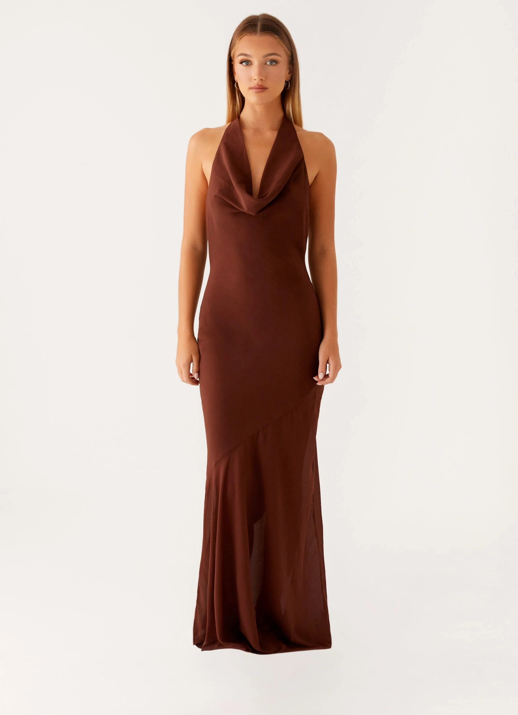 Sullivan Maxi Dress - Chocolate - Image 2