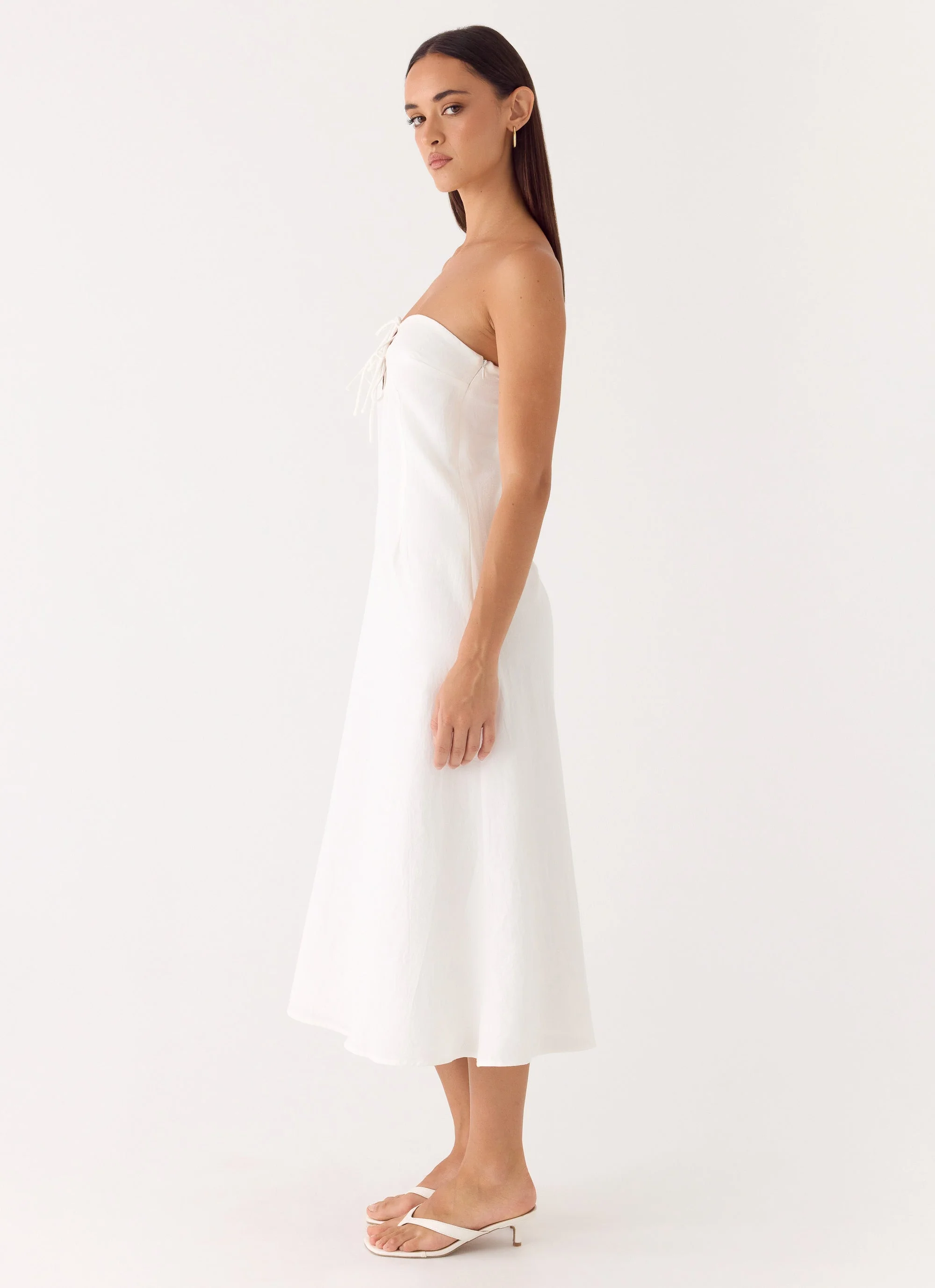 Sun Searching Midi Dress - White - Image 2