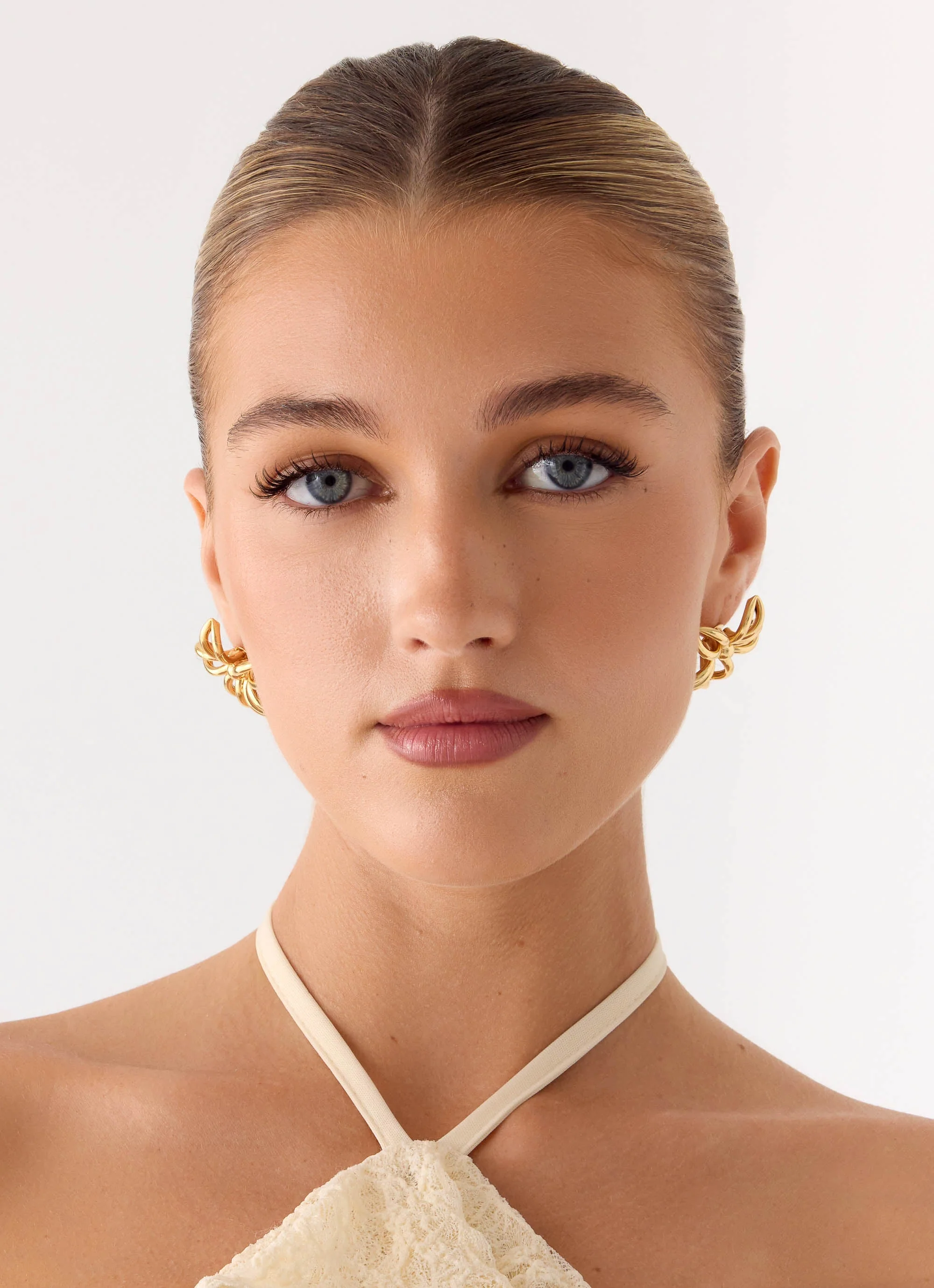 Sunpetal Earrings - Gold - Image 4
