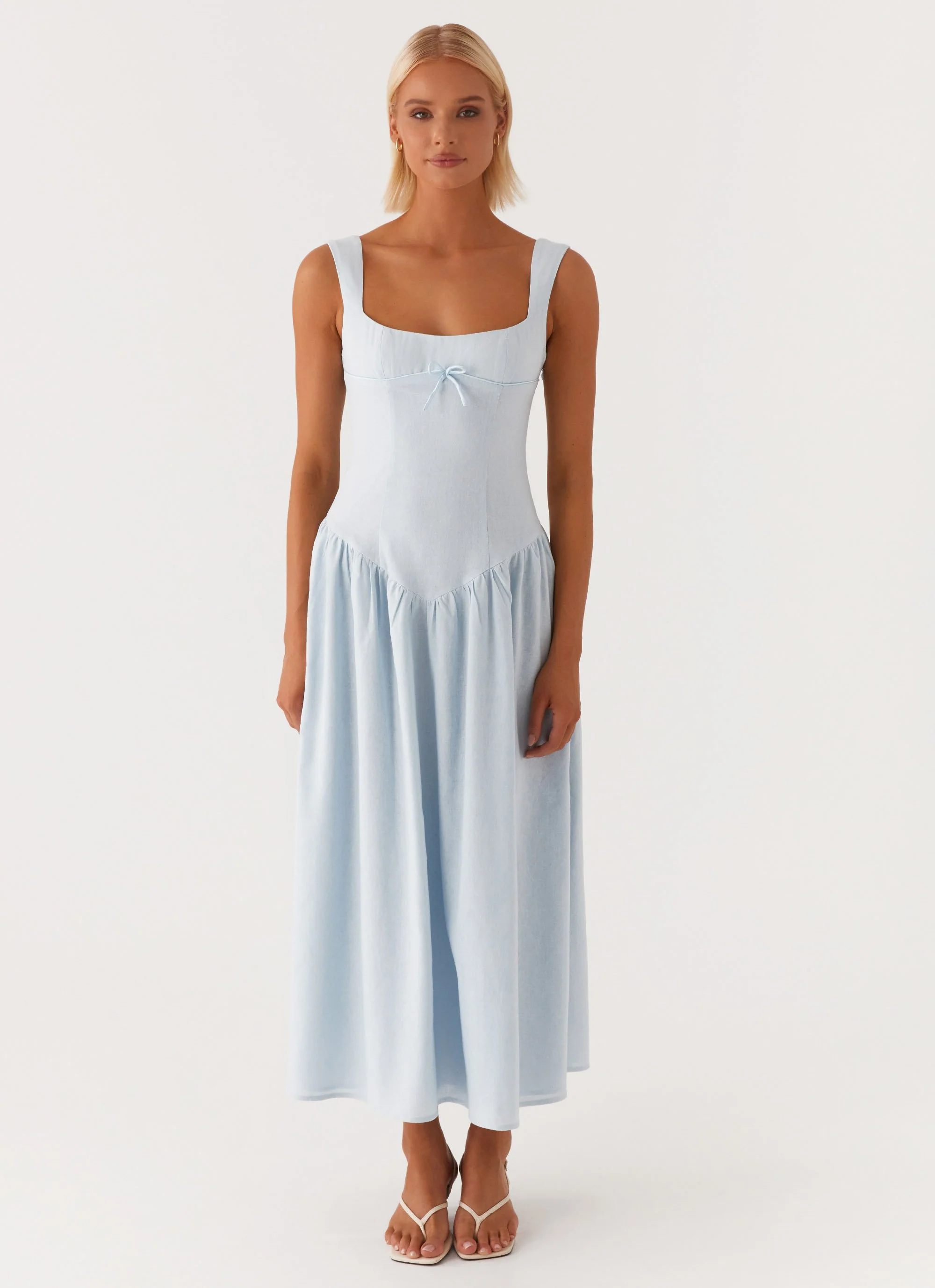 Suzie Midi Dress - Blue - Image 3