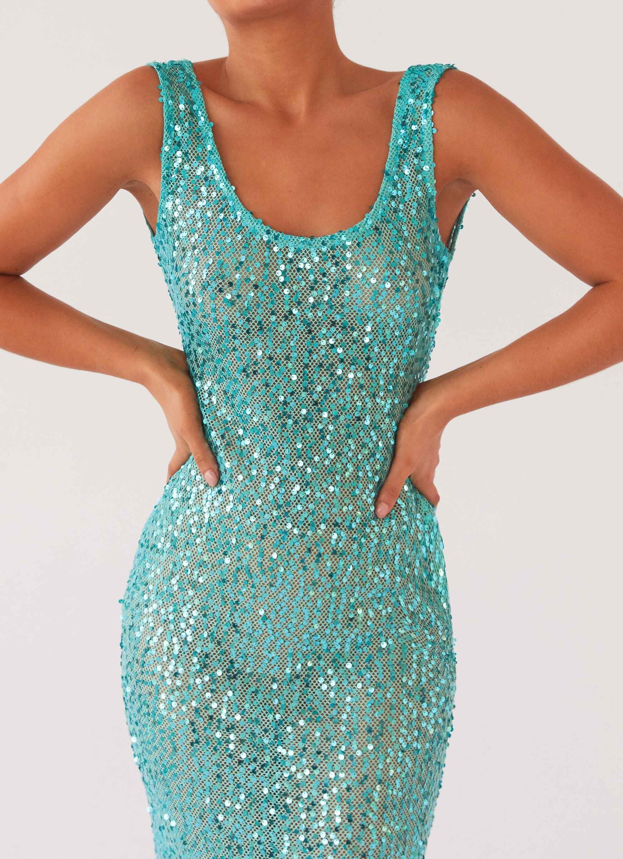 Sweet Essence Maxi Dress - Crystal - Image 4