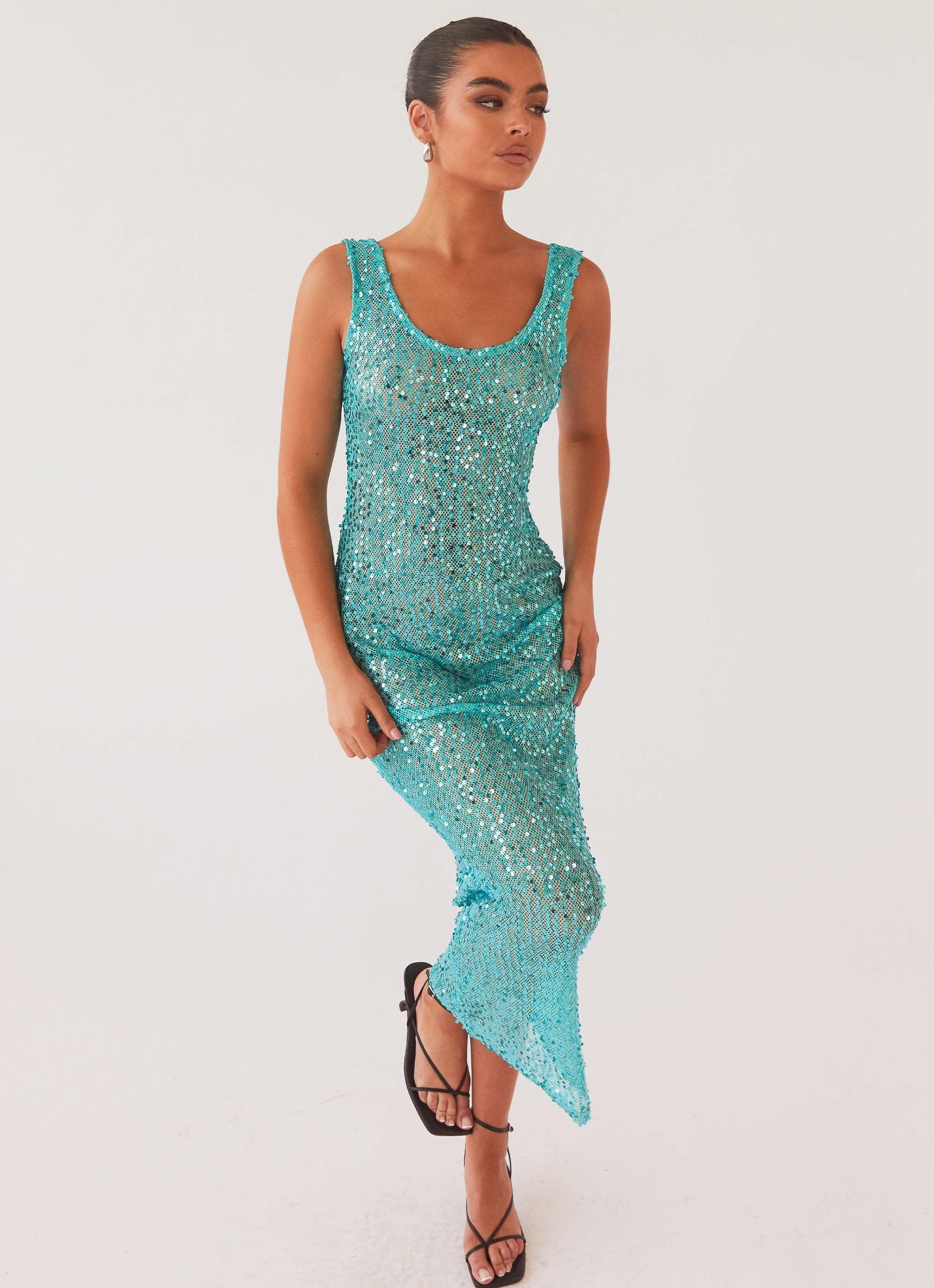 Sweet Essence Maxi Dress - Crystal - Image 6