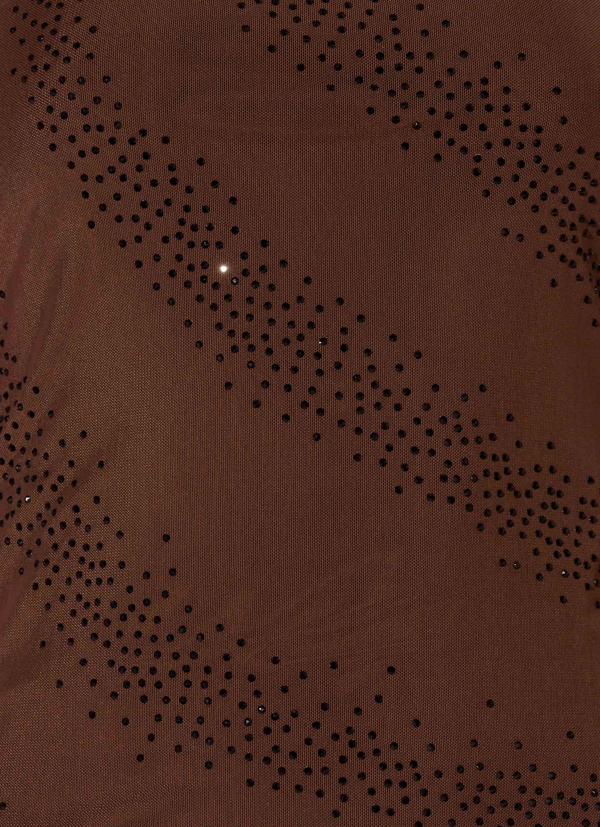 Sweet Sky Beaded Maxi Skirt - Chocolate - Image 6