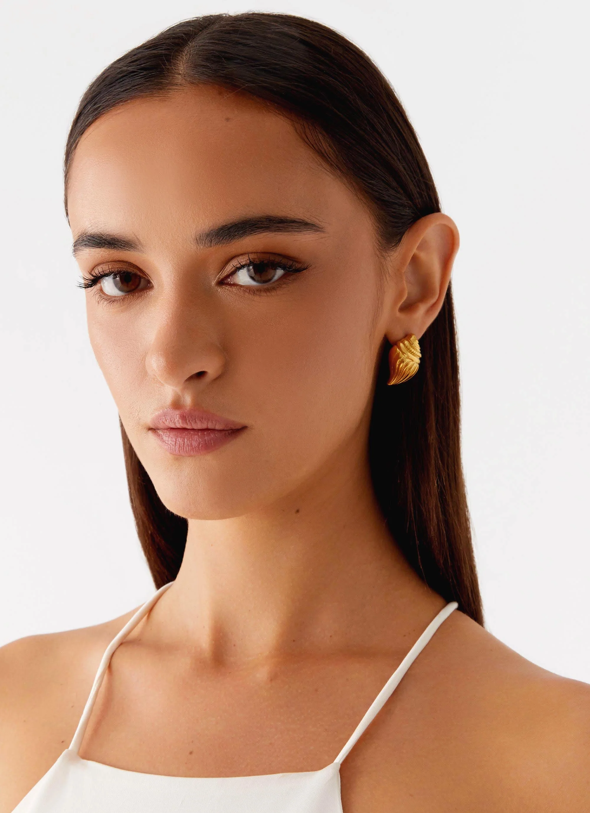 Tamarama Earrings - Gold - Image 2