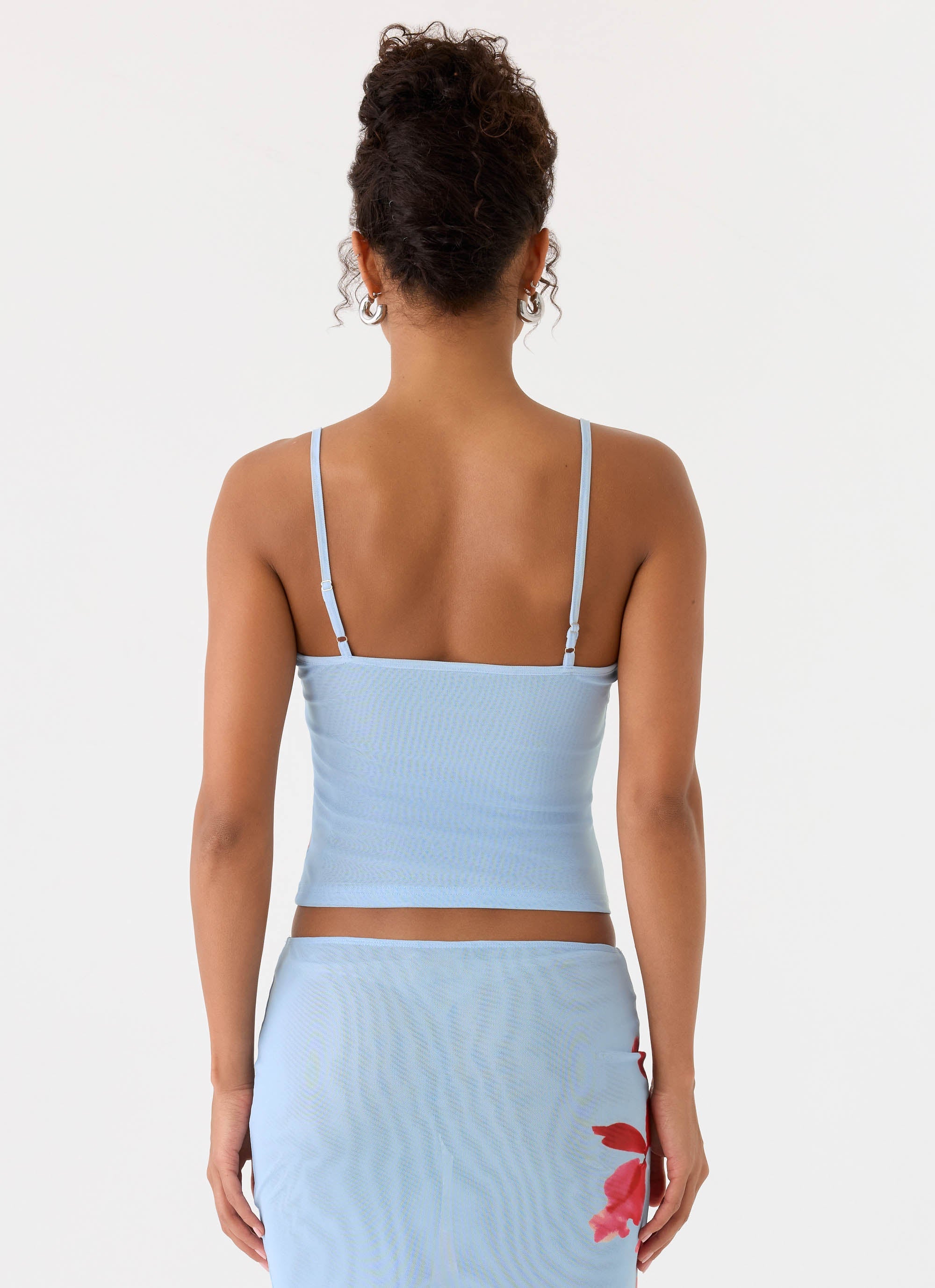 Tamia Cami Top - Blue Petal - Image 2