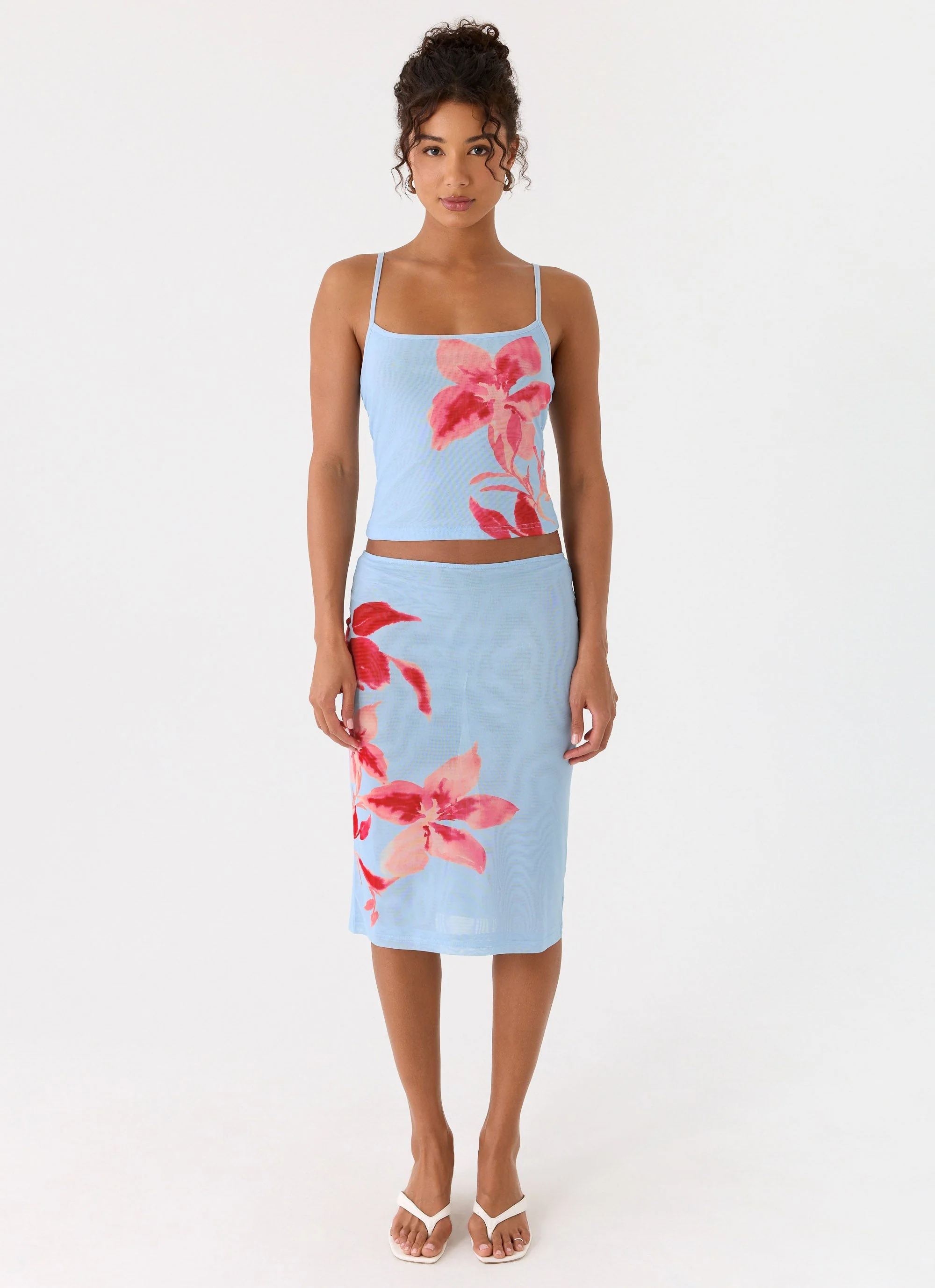 Tamia Cami Top - Blue Petal - Image 3