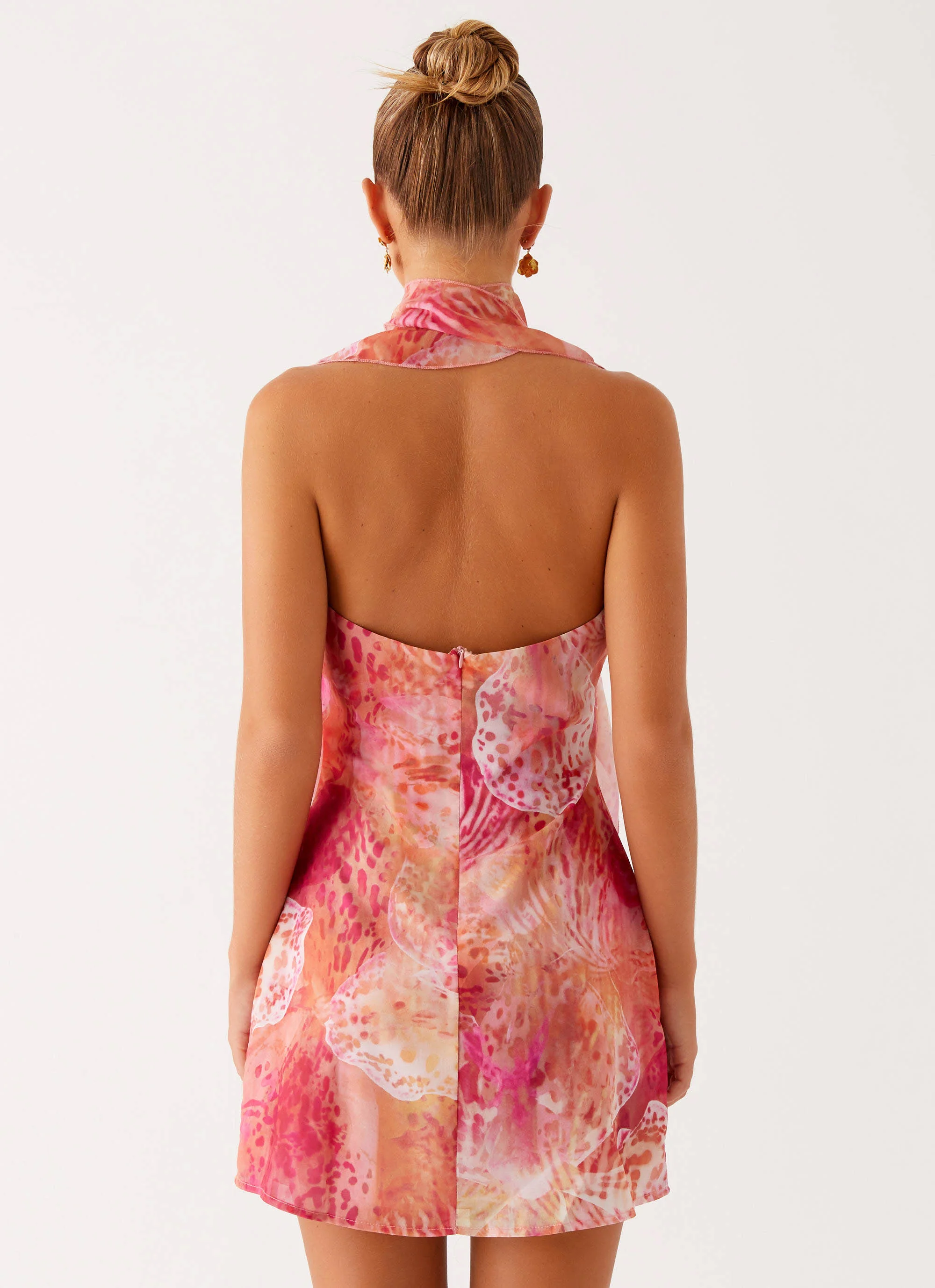 Tanner Mini Dress - Flamingo Fling - Image 4