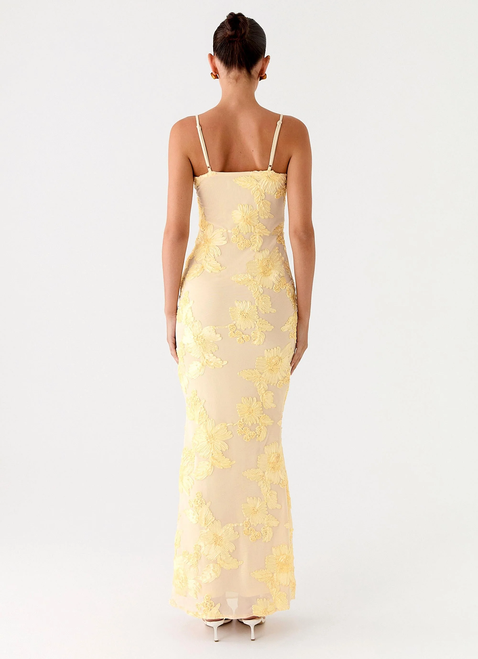 That Girl Maxi Dress - Lemon - Image 3